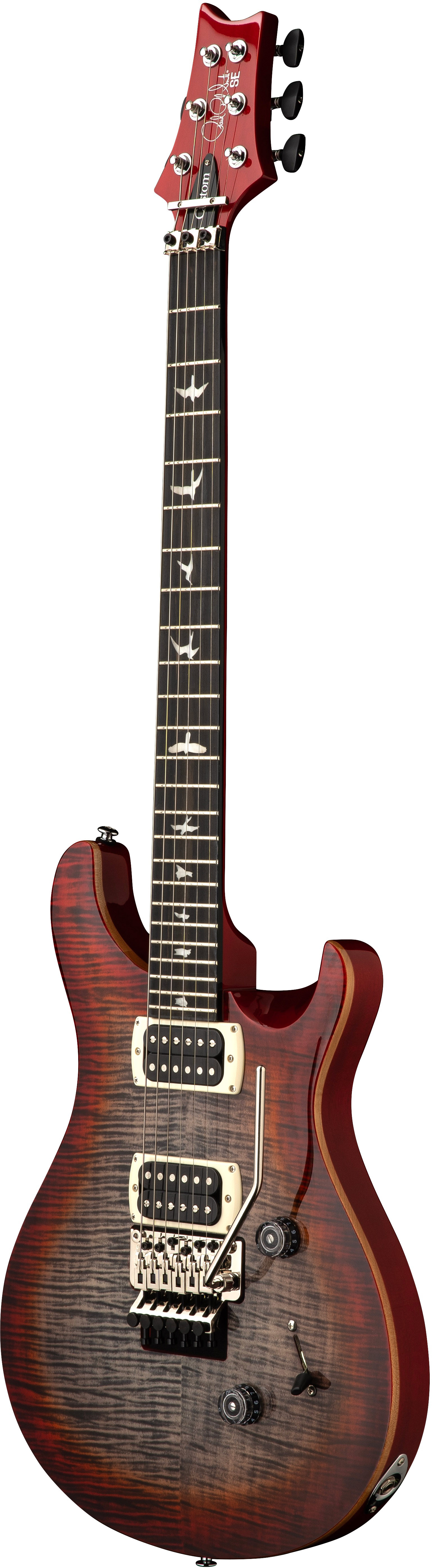 PRS SE Custom 24 Floyd Charcoal Cherry Burst (2026)