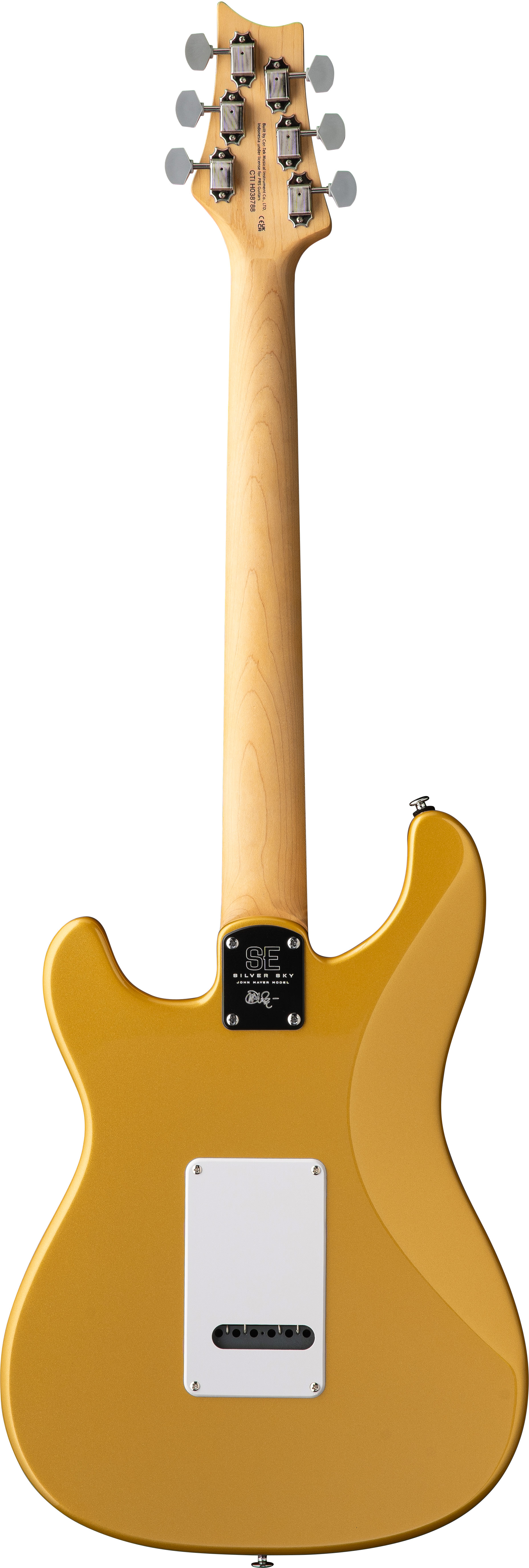 PRS SE Limited Edition Silver Sky Gold Sparkle