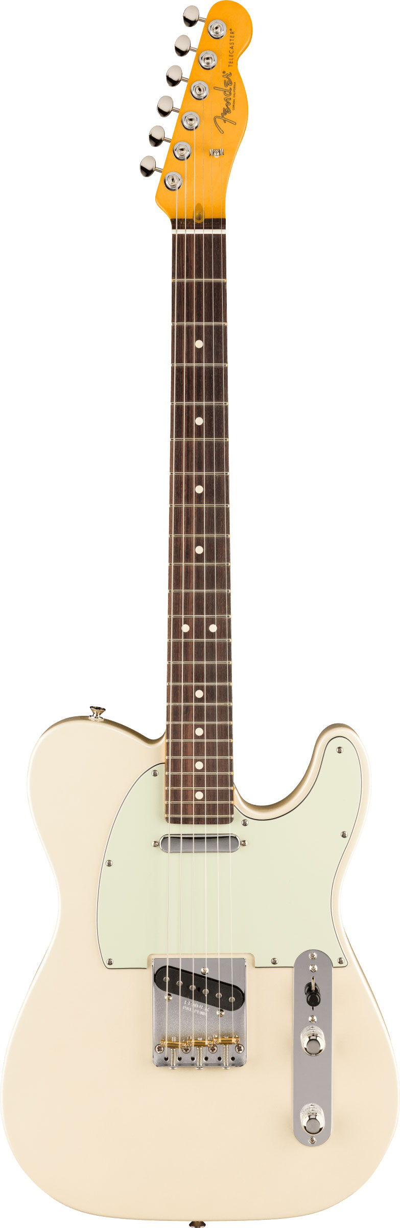 Fender Limited Edition American Professional Classic Telecaster Olympic Pearl Rosewood Fingerboard