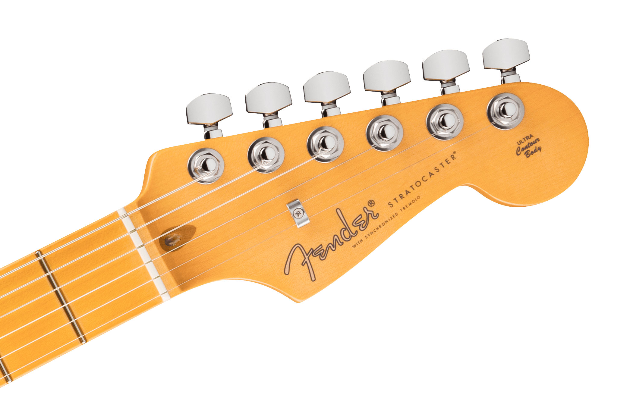 Fender American Ultra Luxe 60s Stratocaster Ice Blue Metallic Maple Fingerboard