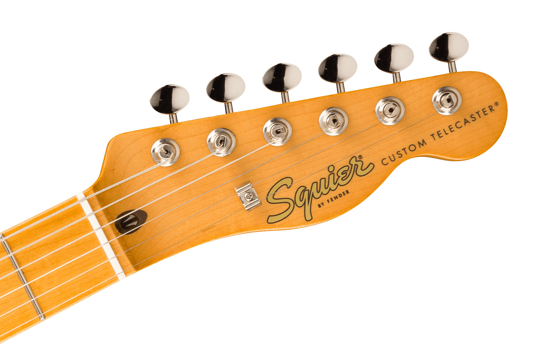 Squier FSR Classic Vibe 60s Custom Telecaster SH Gold Anodized Pickguard Black Maple Fingerboard