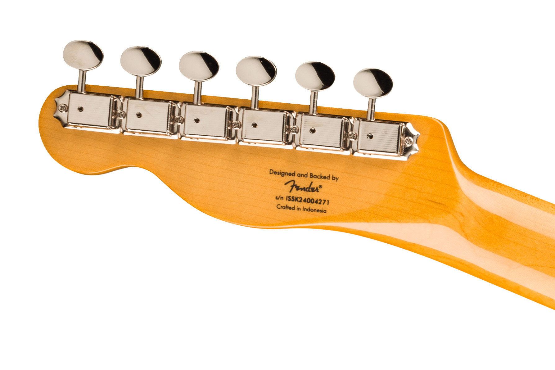 Squier FSR Classic Vibe 60s Custom Telecaster SH Gold Anodized Pickguard Black Maple Fingerboard