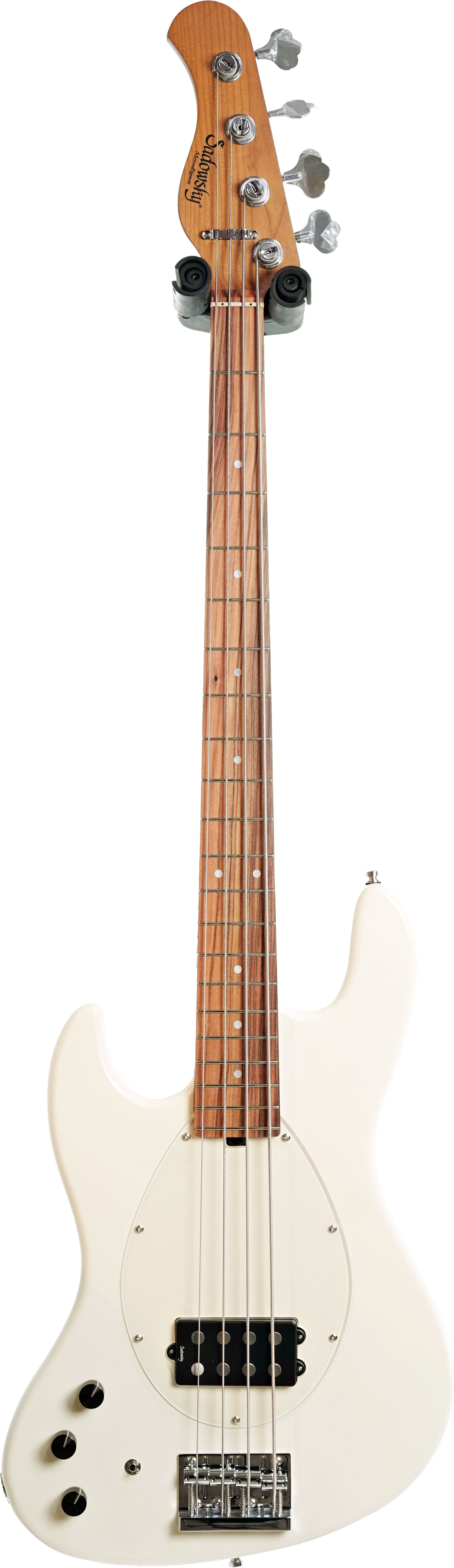 Sadowsky MetroExpress 21 Fret Vintage M Bass 4 String Left Handed Olympic White Rosewood Fingerboard