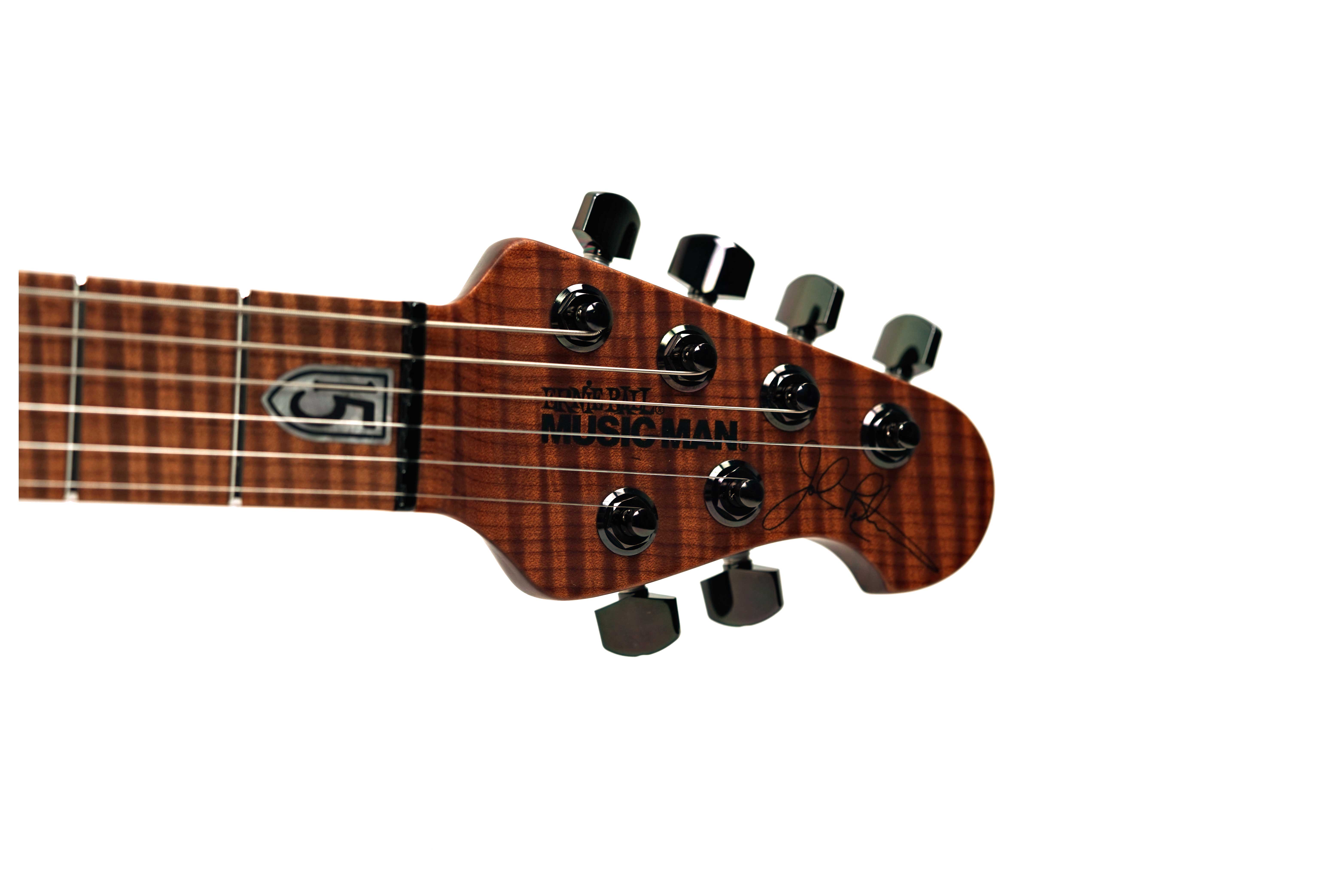 Music Man JP15 Green Tiger Eye Quilt #H09388