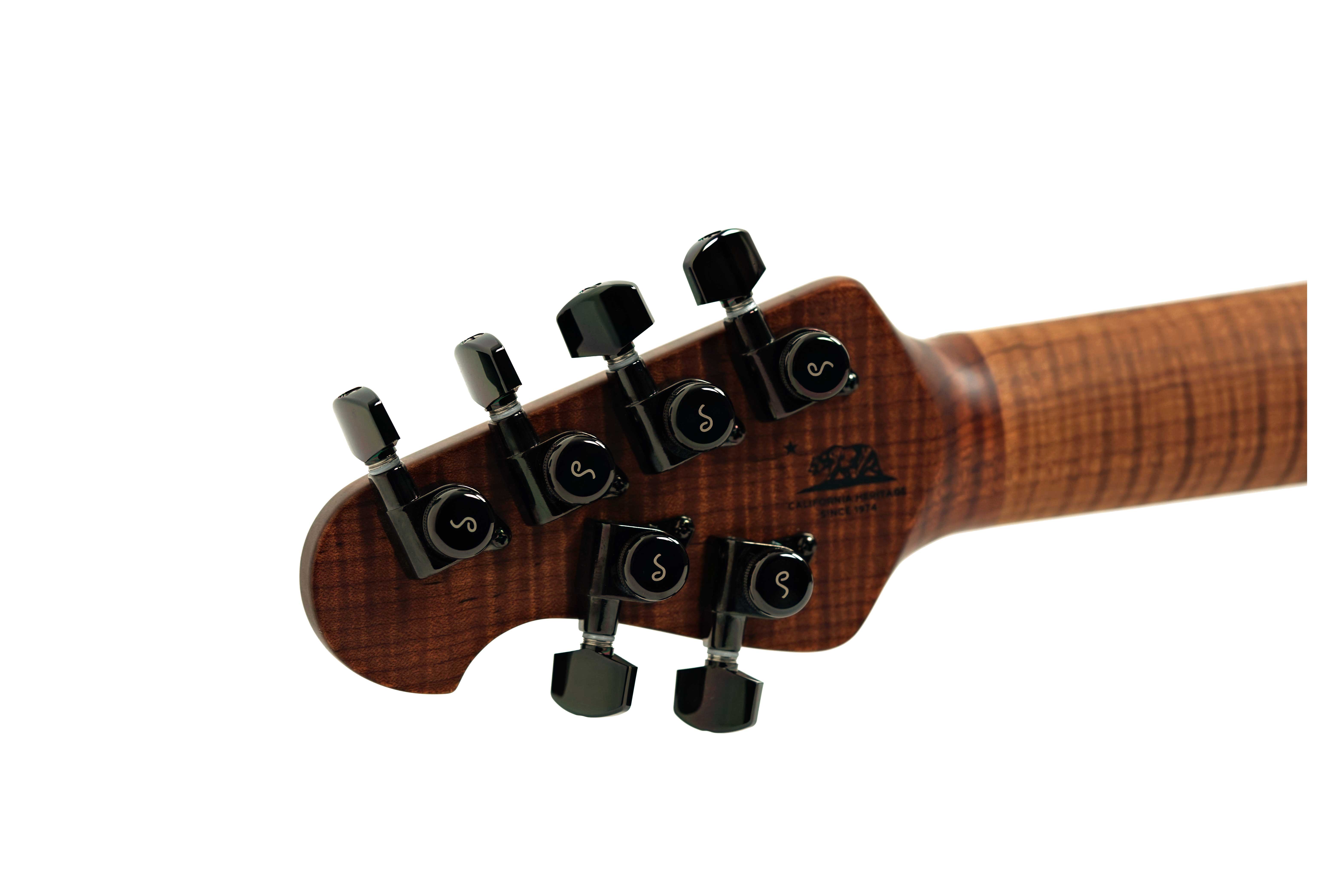 Music Man JP15 Green Tiger Eye Quilt #H09388