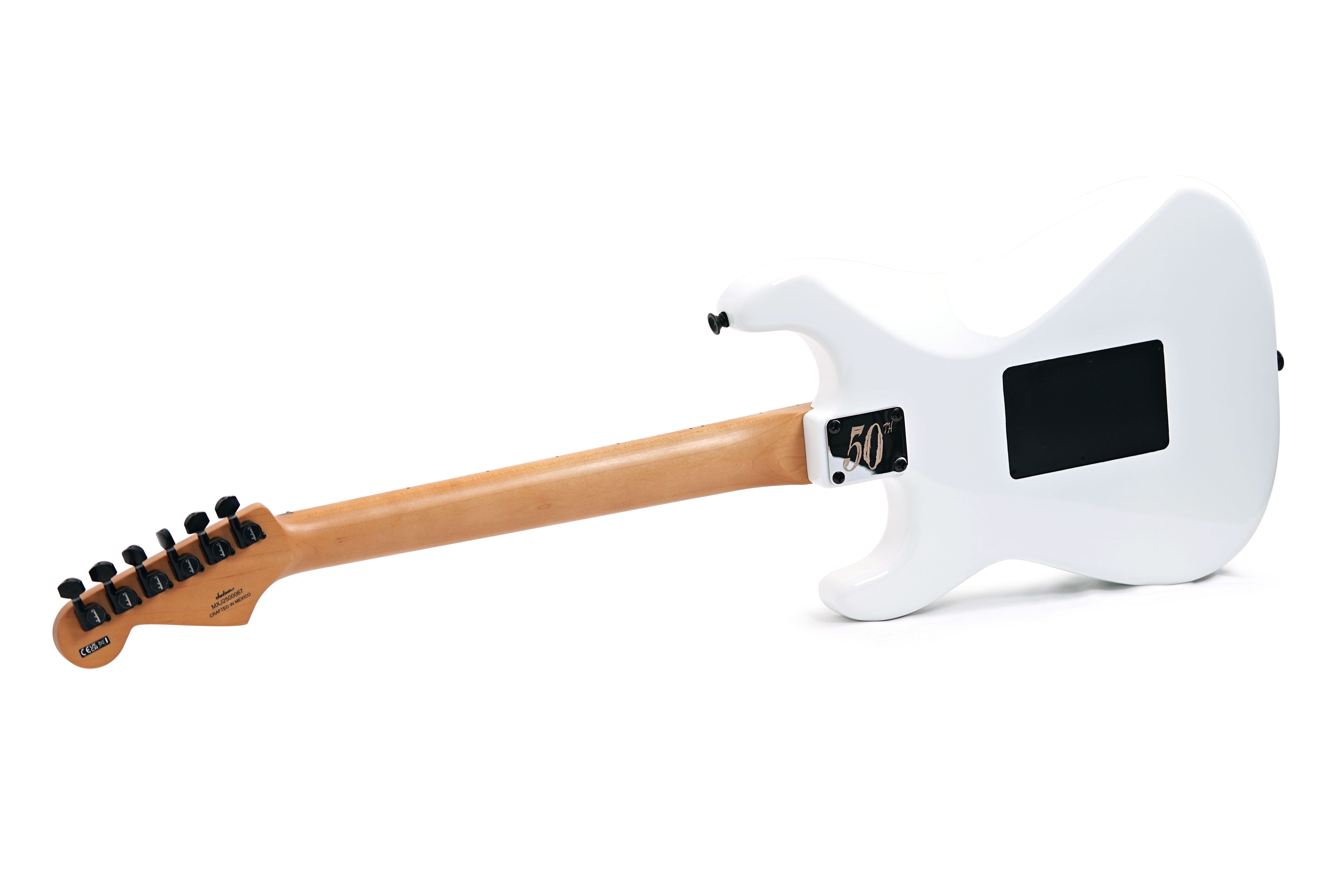 Jackson Limited Edition Iron Maiden 50th Anniversary Adrian Smith Jackson SC1 Snow White (Ex-Demo) #MXJ2500067