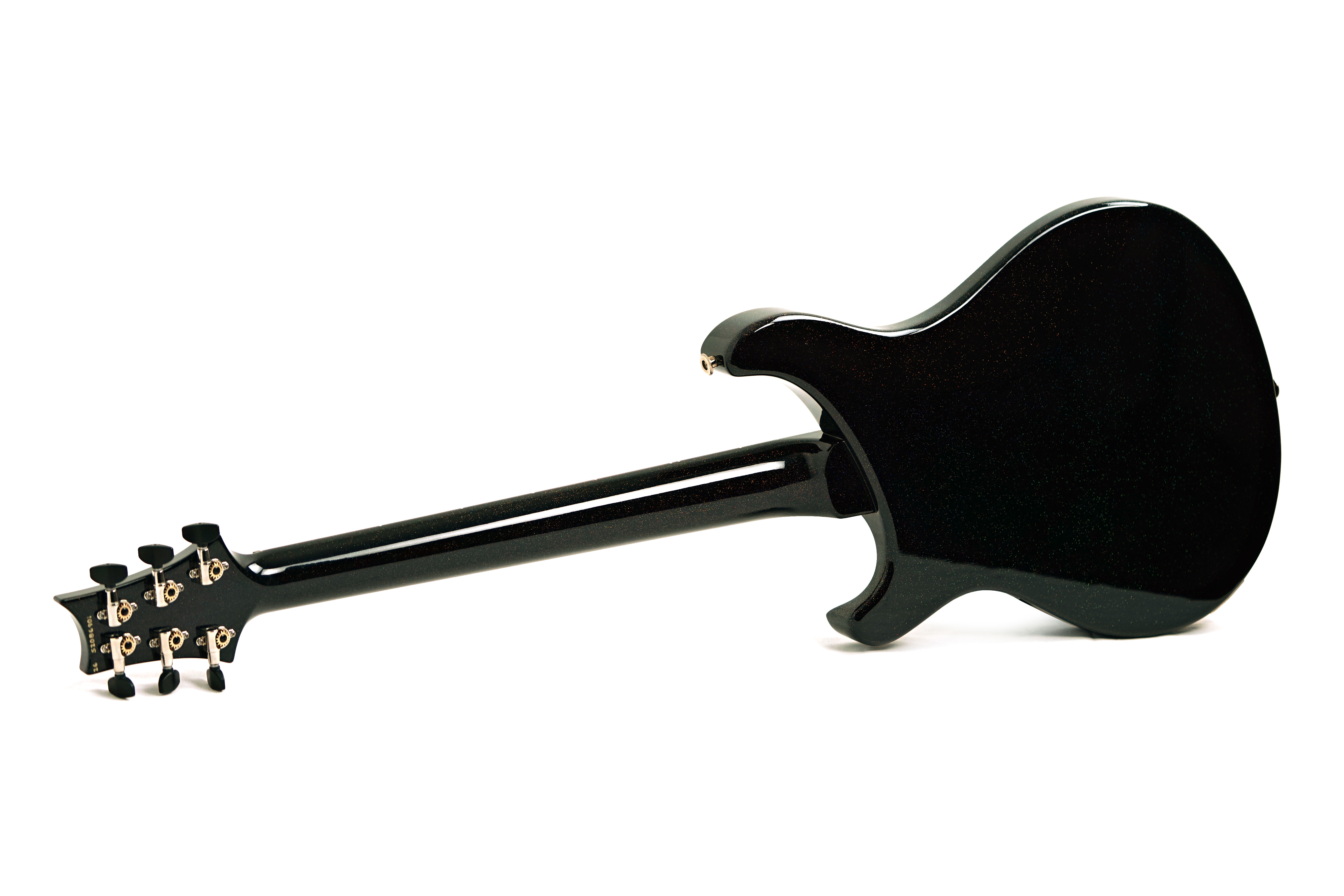 PRS S2 Vela Semi-Hollow Black Rainbow Holoflake #S2086901