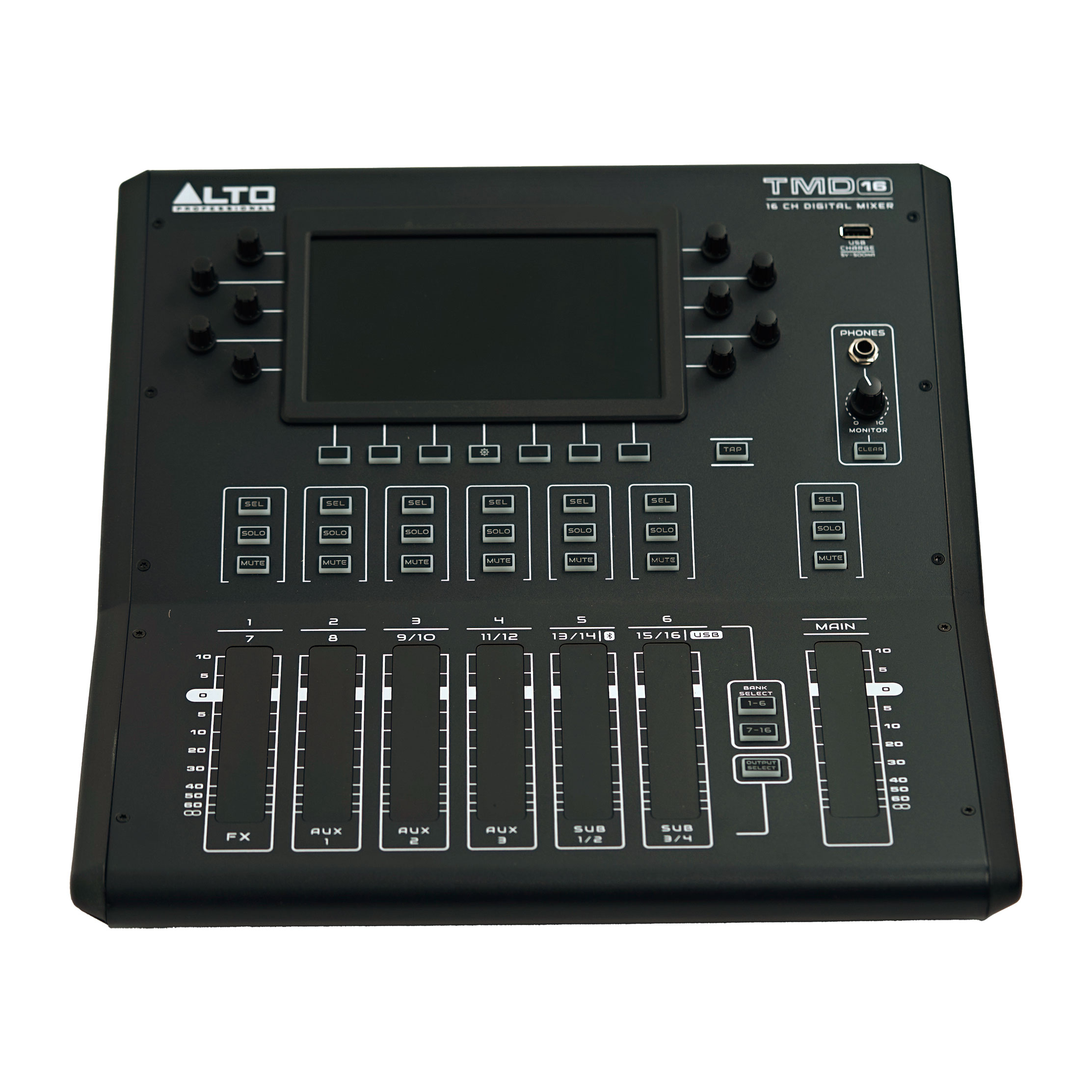 Alto TMD16 16-Channel Compact Digital Mixer with Bluetooth and USB (Ex-Demo) #(21)V02508123800429