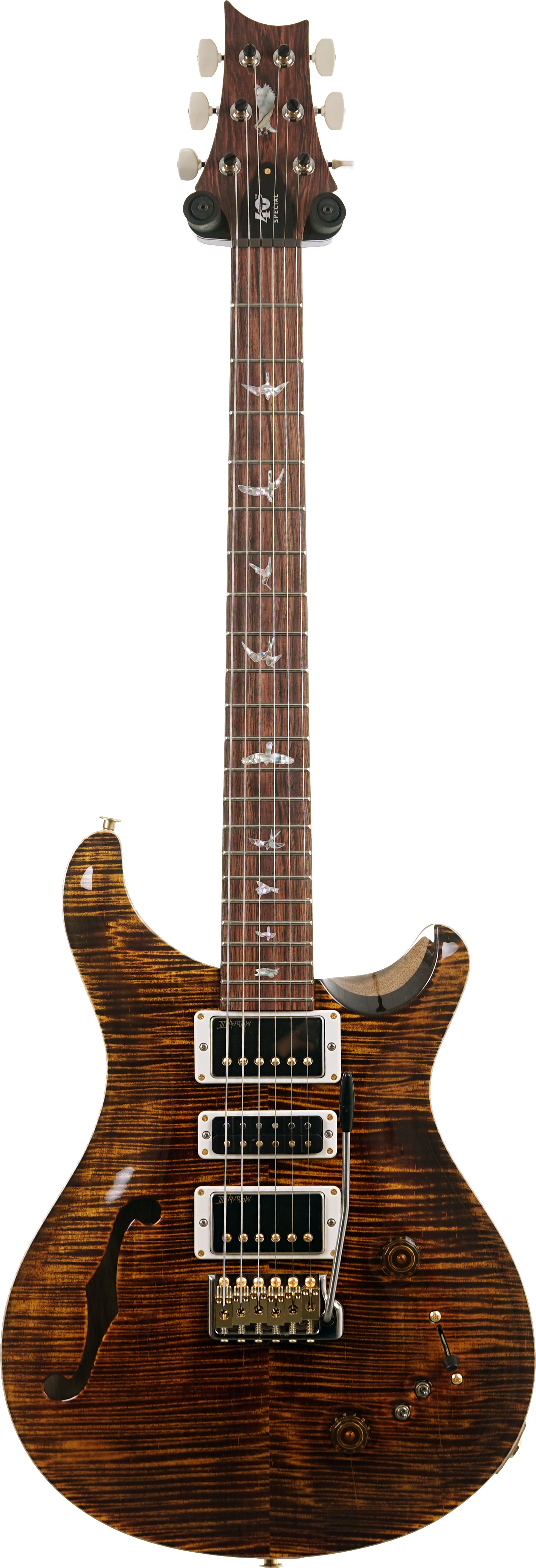 PRS 40th Anniversary Special Semi-Hollow Limited Edition Yellow Tiger #0413564