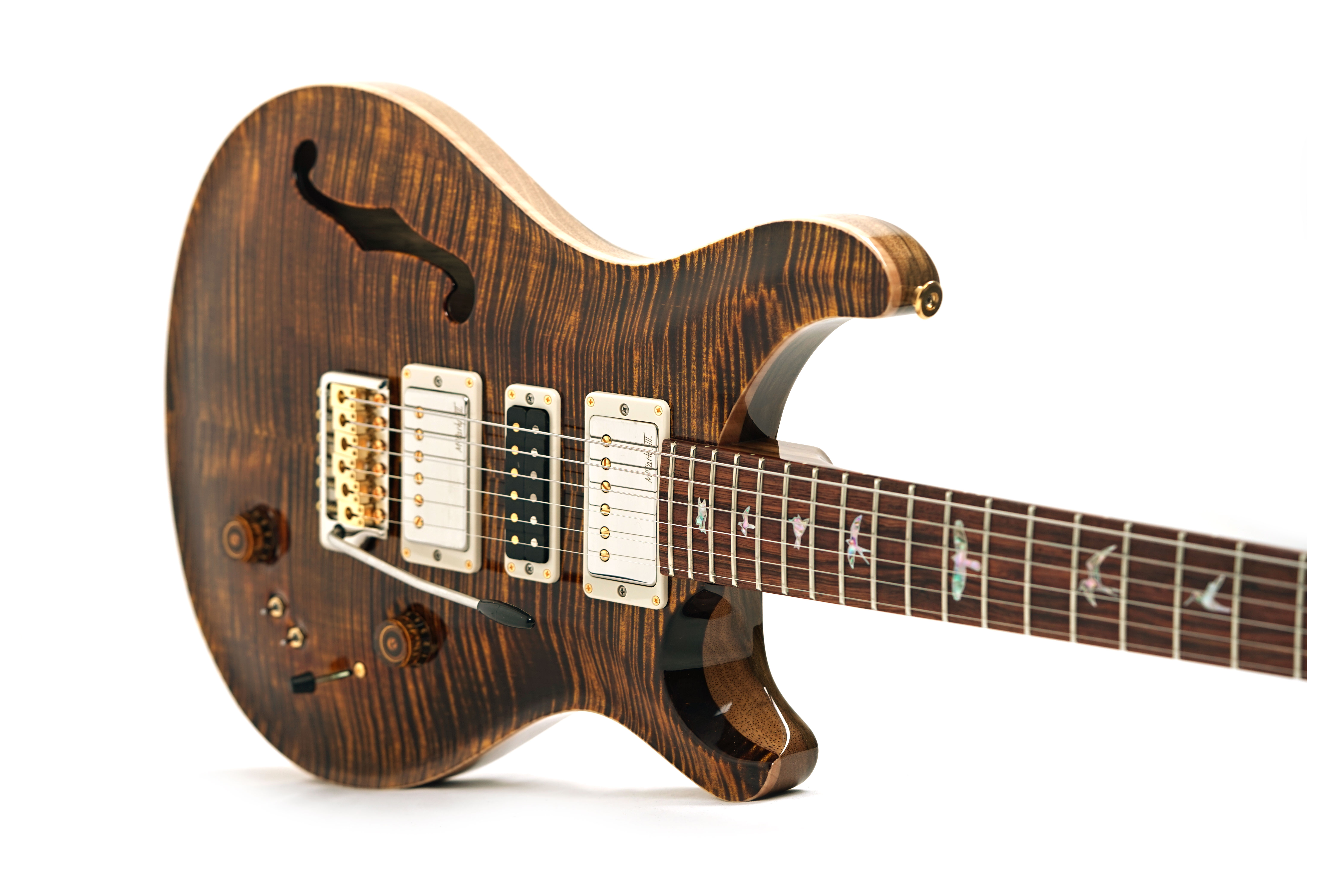 PRS 40th Anniversary Special Semi-Hollow Limited Edition Yellow Tiger #0413564