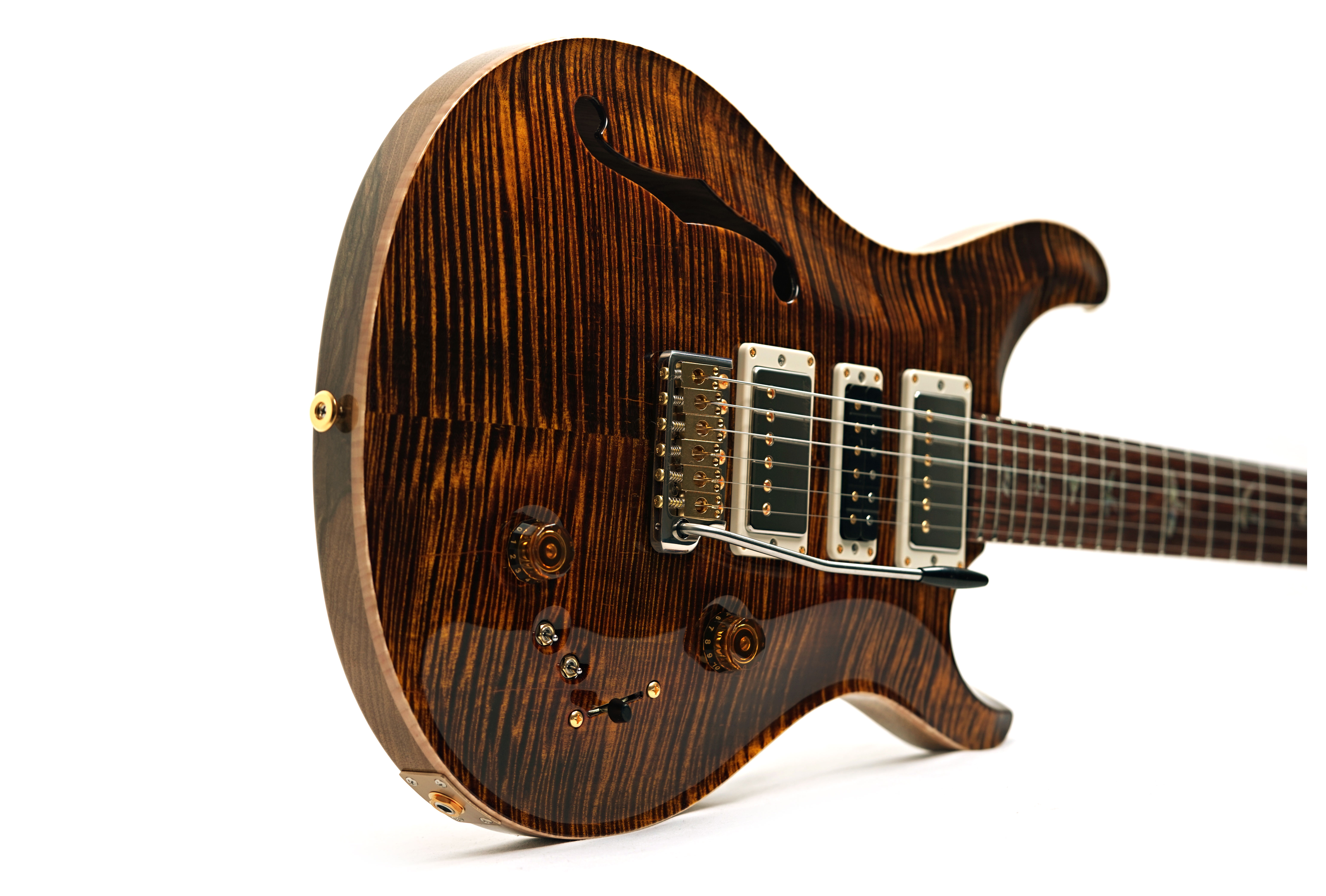 PRS 40th Anniversary Special Semi-Hollow Limited Edition Yellow Tiger #0413564