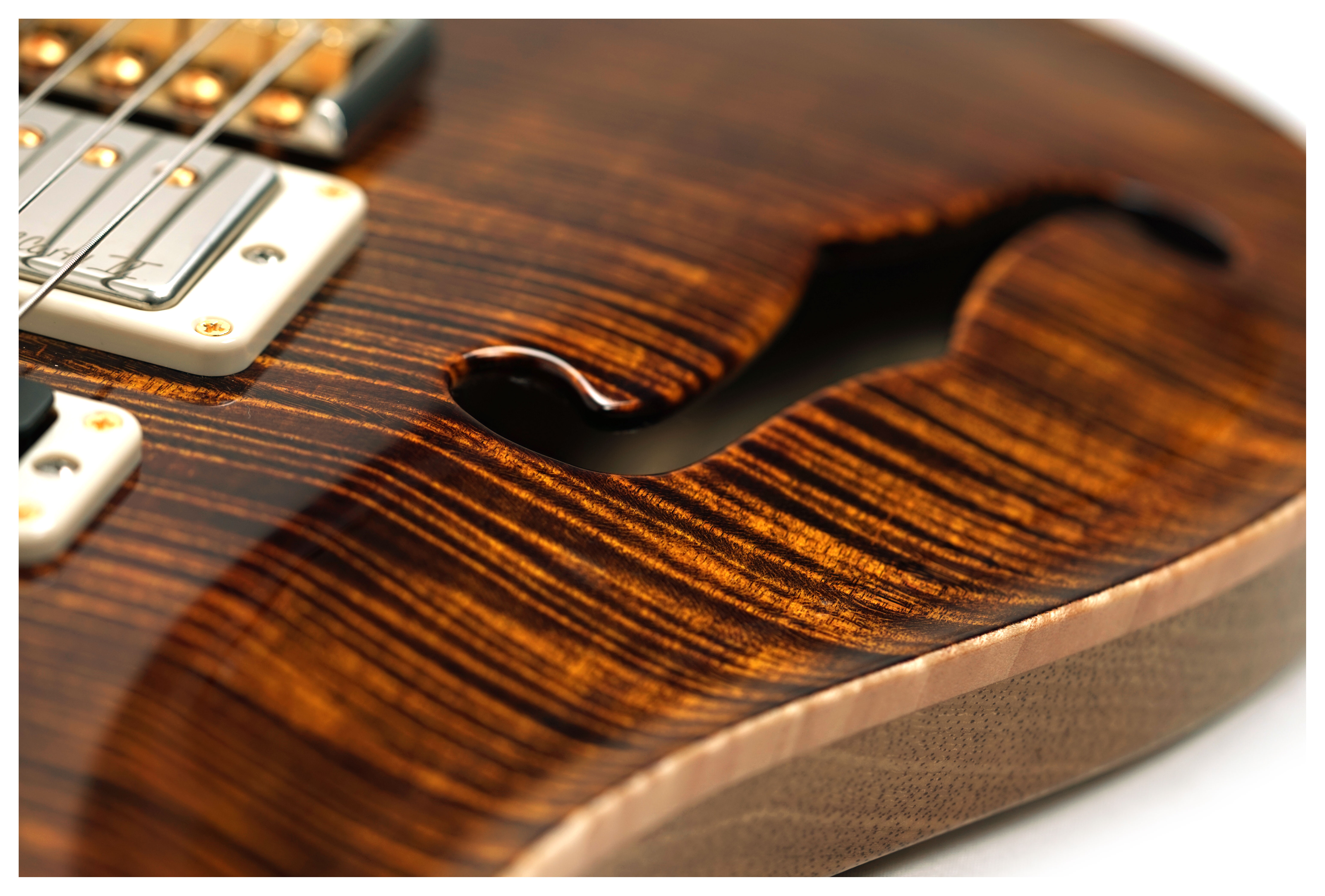 PRS 40th Anniversary Special Semi-Hollow Limited Edition Yellow Tiger #0413564