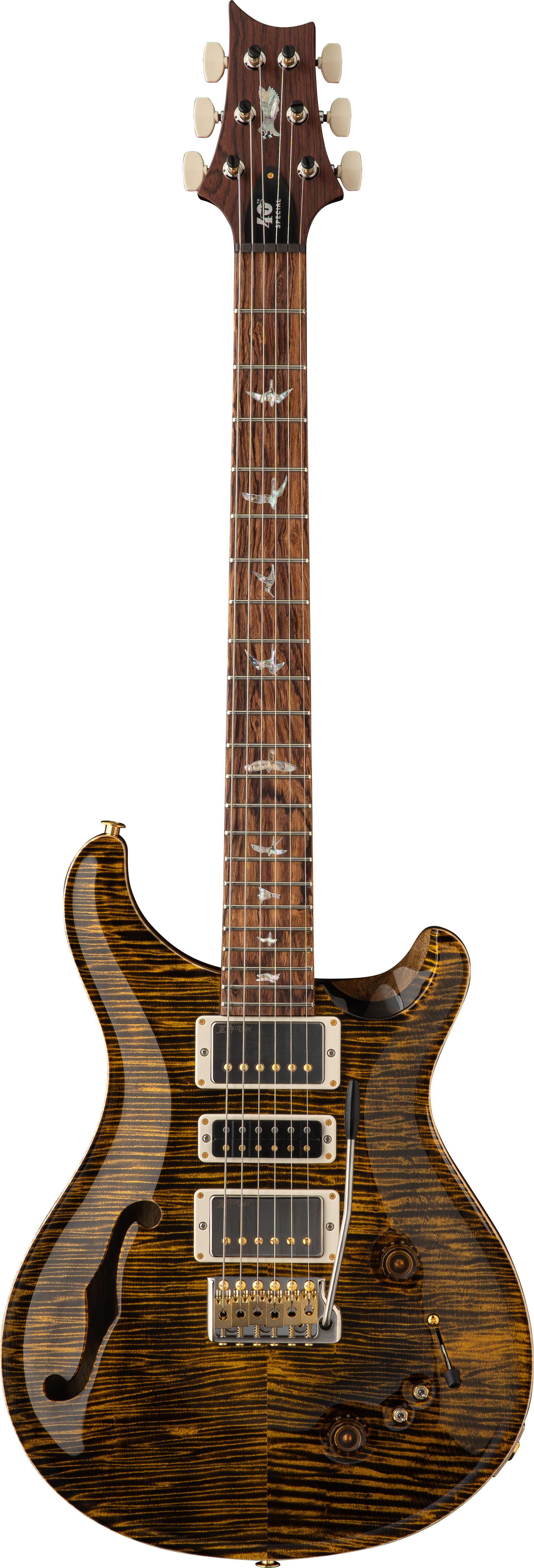PRS 40th Anniversary Special Semi-Hollow Limited Edition Yellow Tiger