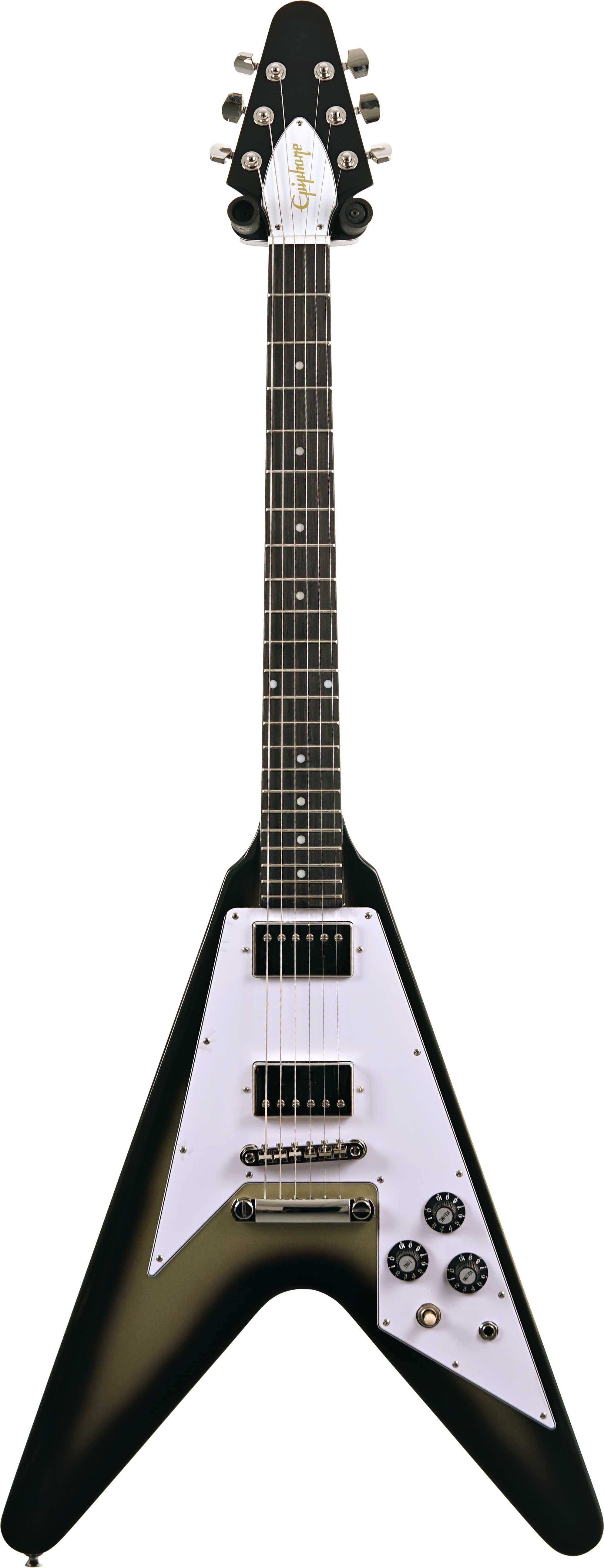 Epiphone Inspired by Gibson Flying V 70s Silver Burst (Ex-Demo) #25111528752