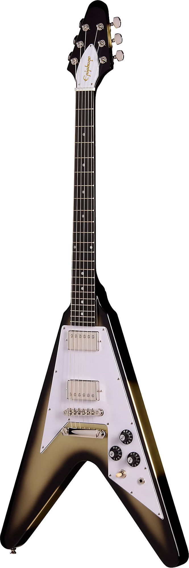Epiphone Flying V 70s Silver Burst