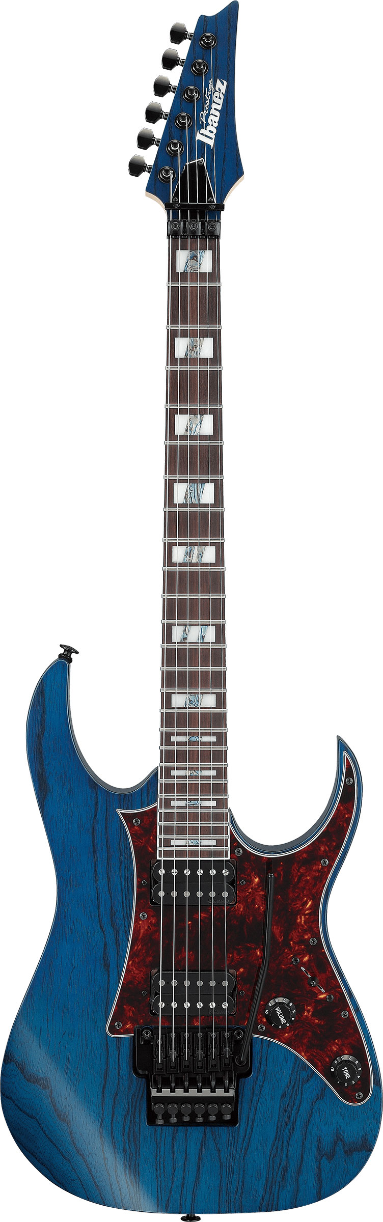 Ibanez RG653DX Prestige Transparent Deep Blue Flat