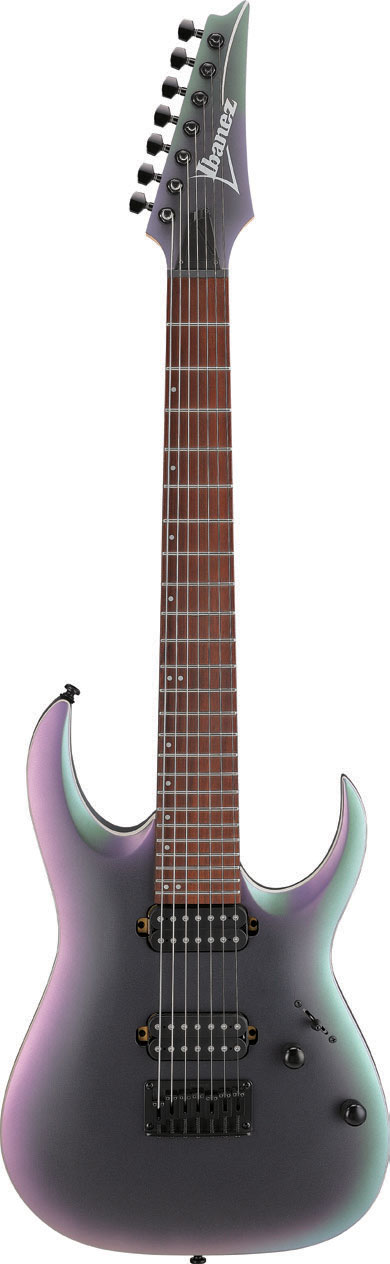 Ibanez RGA742EX 7-String Black Aurora Burst Matte