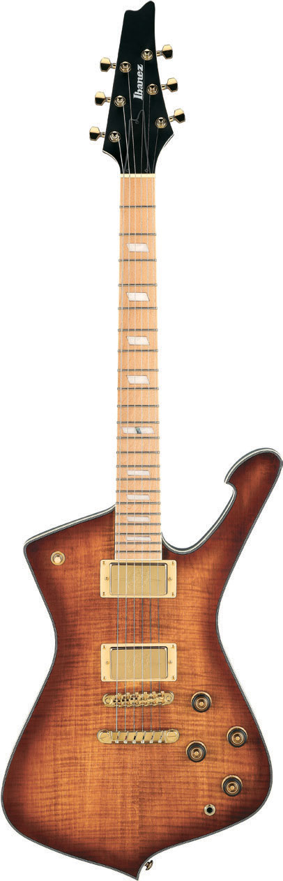 Ibanez IC420MFM Iceman Caramel Burst Low Gloss