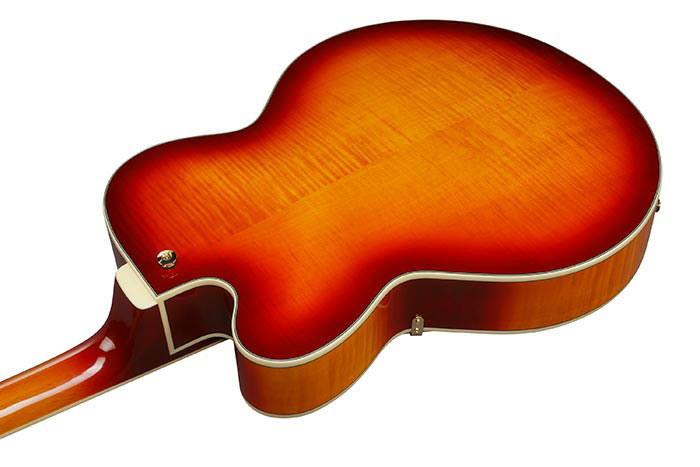 Ibanez AF115 Aged Whiskey Burst