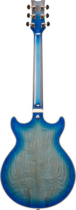 Ibanez AM93QA Jet Blue Burst