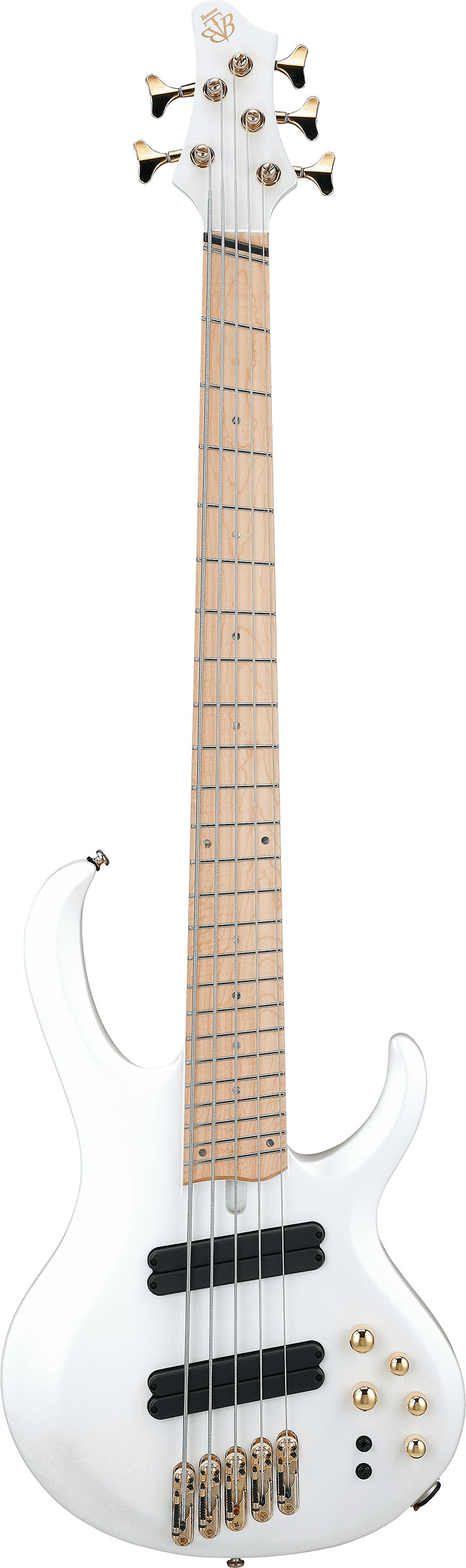 Ibanez BTB605MLM 5-String Multiscale Pearl White Matte