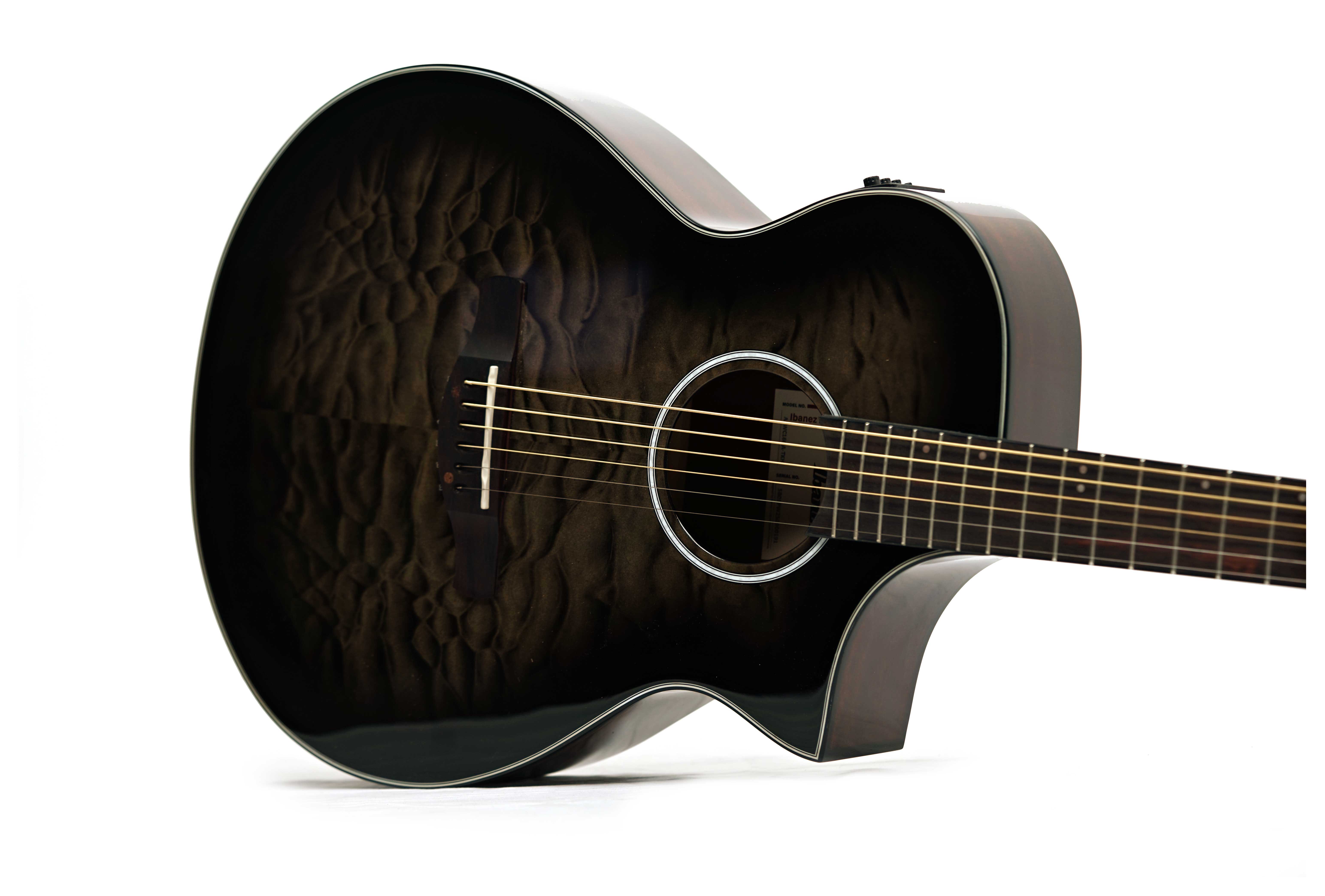 Ibanez AEWC16QA Transparent Black Sunburst High Gloss (Ex-Demo) #C1215B01PW250900191