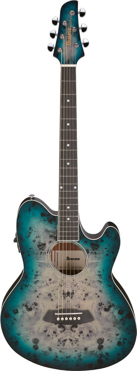 Ibanez TCY10PA Talman Cosmic Blue Starburst High Gloss