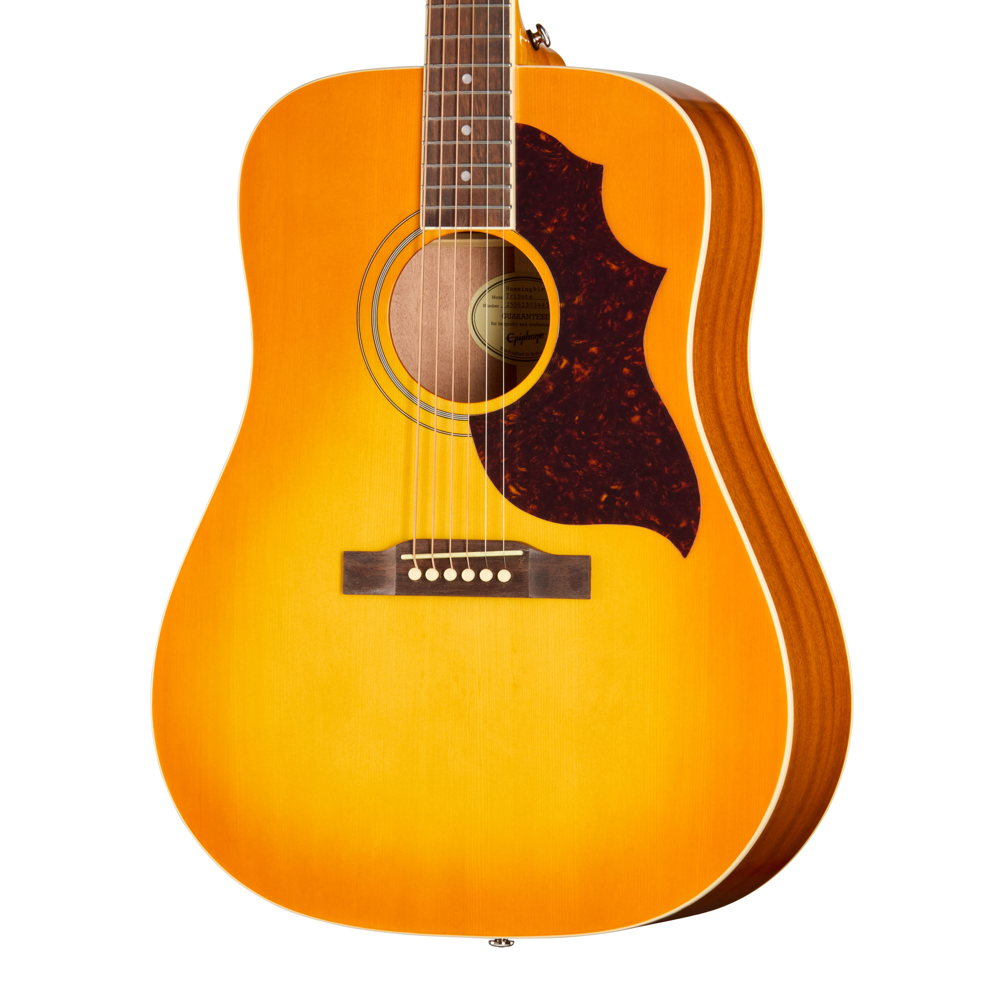 Epiphone Hummingbird Tribute Heritage Sunburst