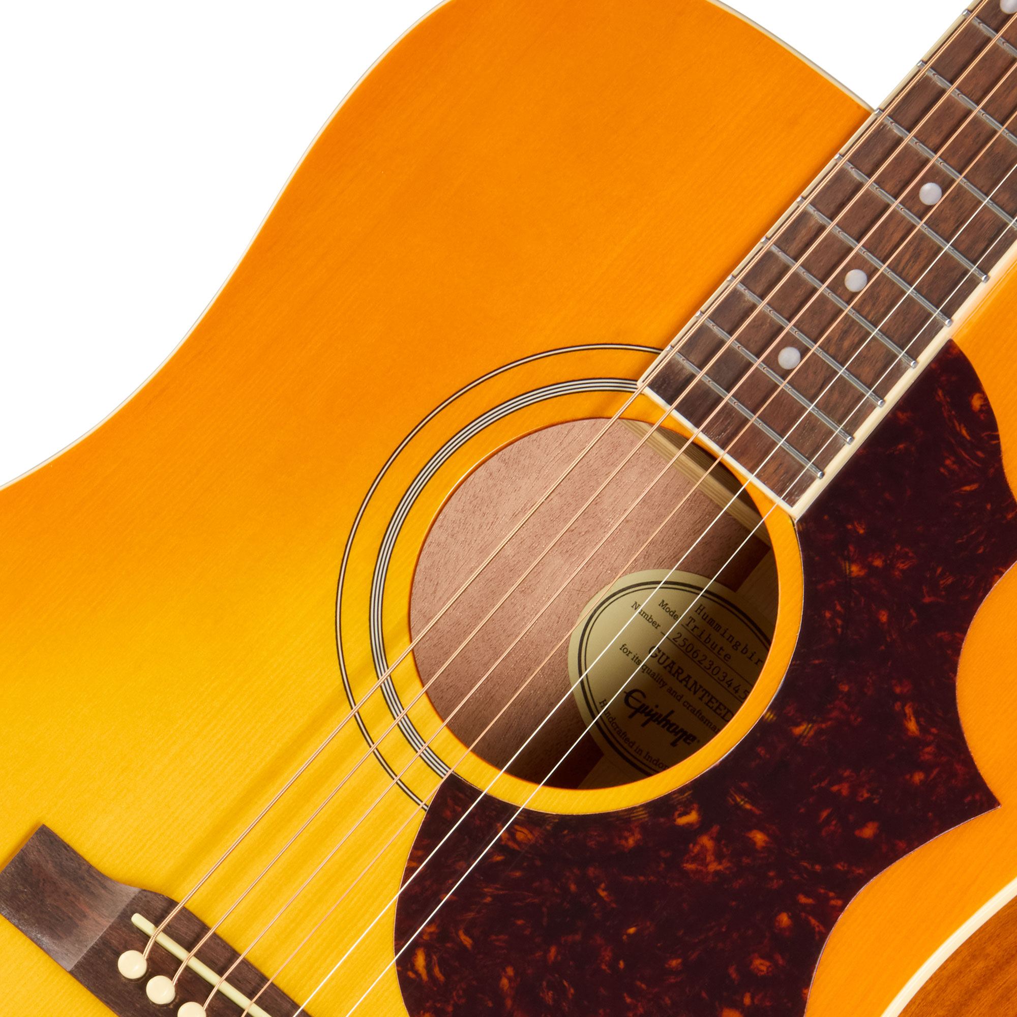 Epiphone Hummingbird Tribute Heritage Sunburst