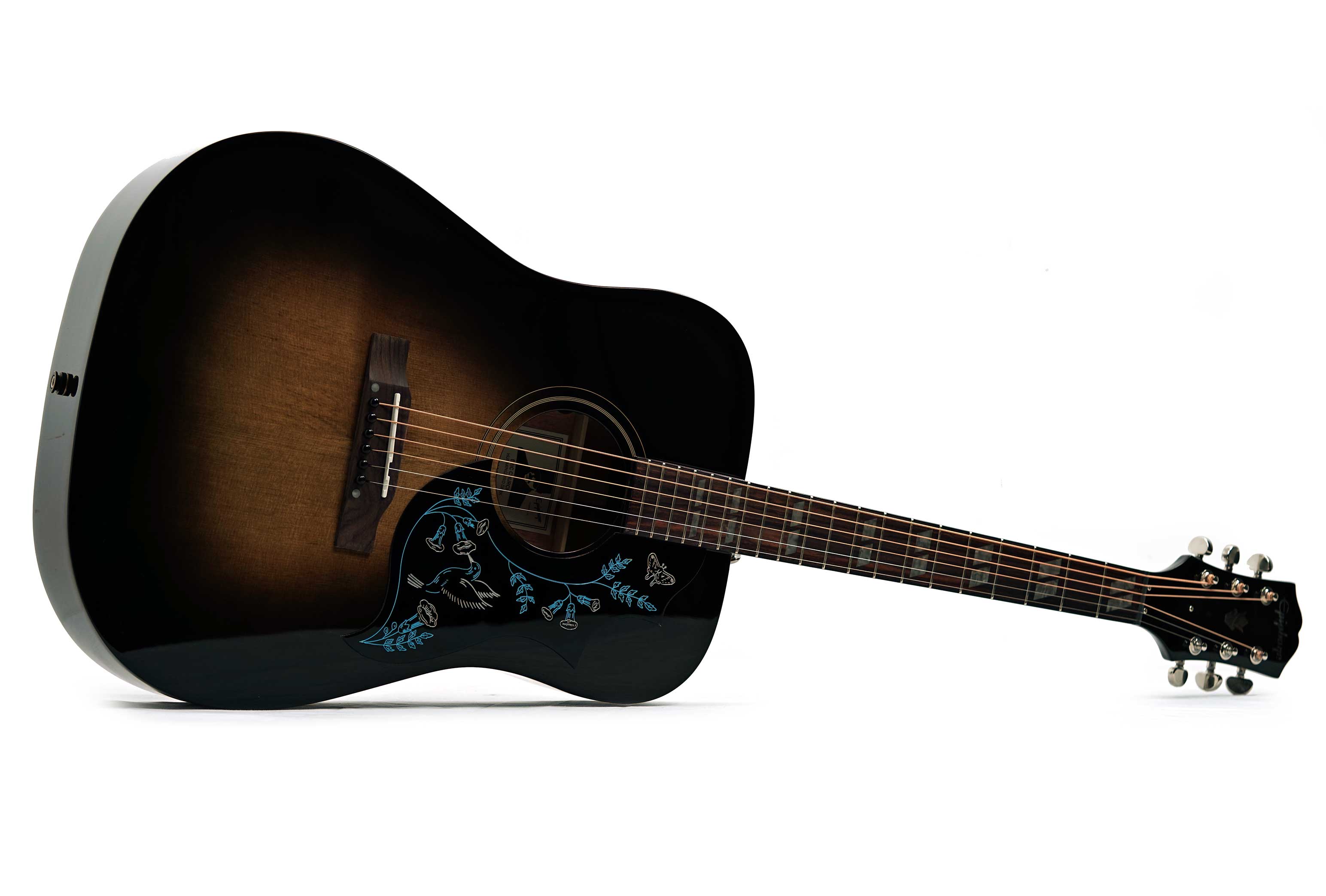 Epiphone Eric Church Hummingbird Dark Cobra Burst Ex-Demo) #26021500193