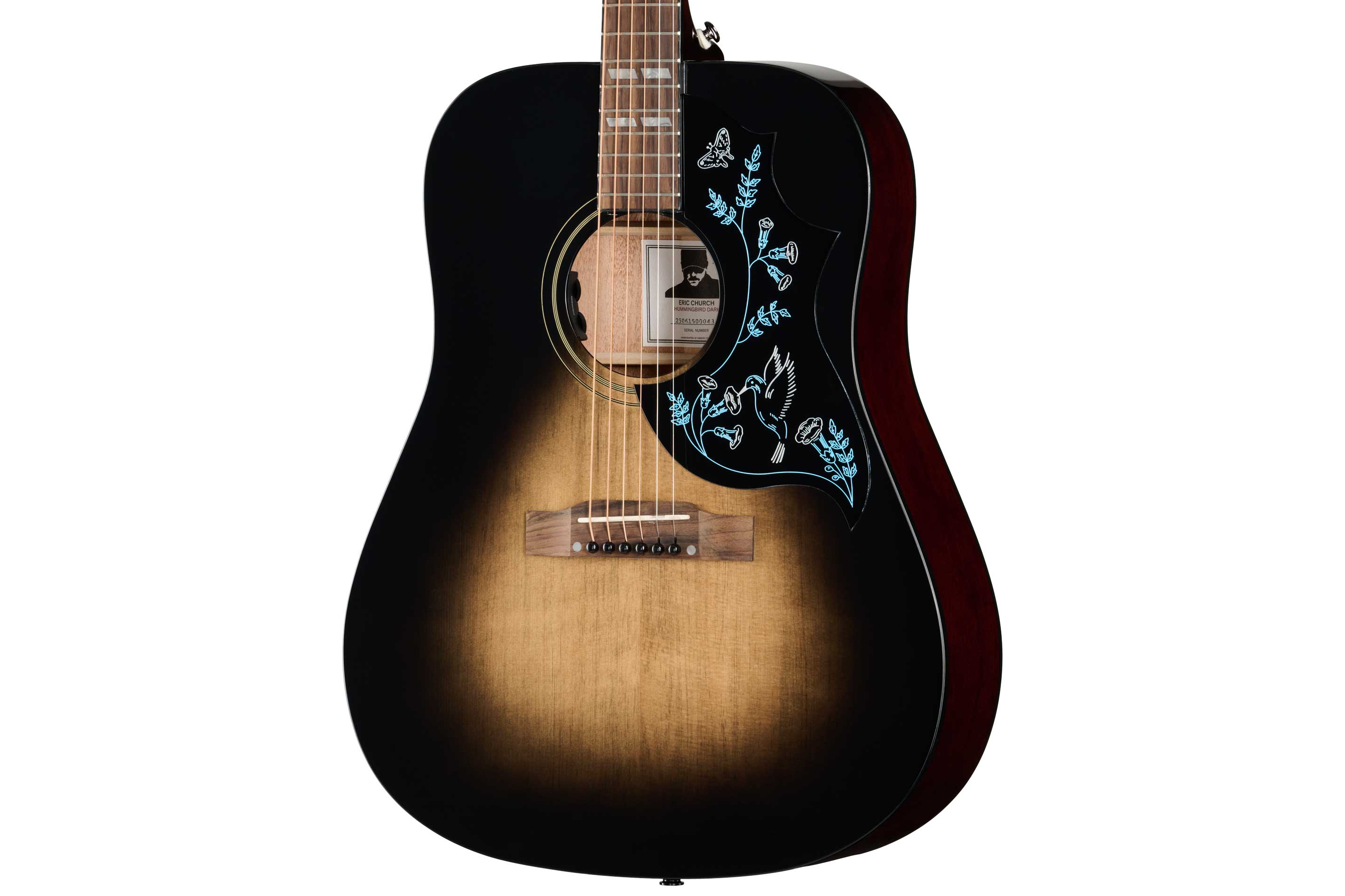 Epiphone Eric Church Hummingbird Dark Cobra Burst
