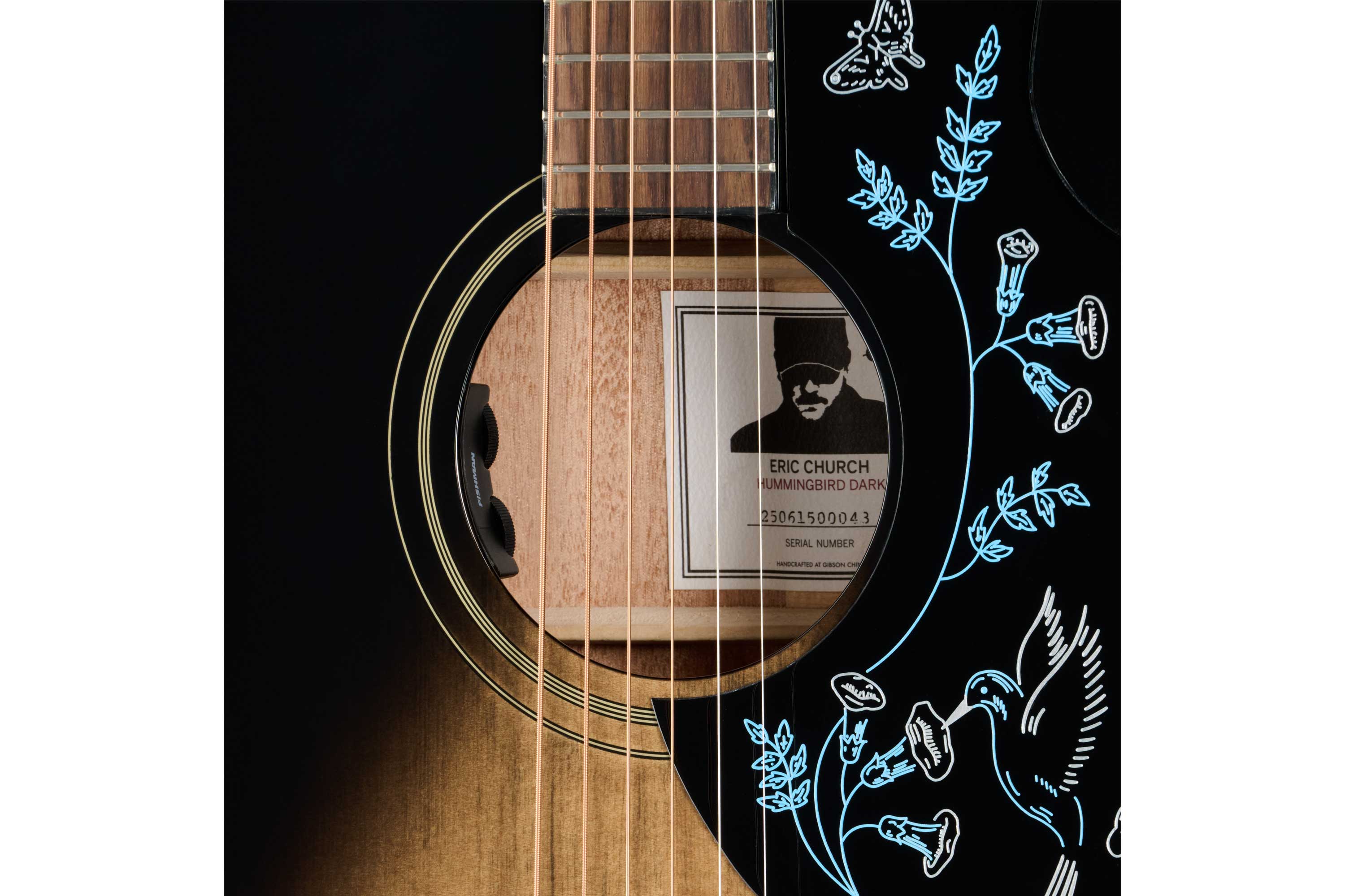Epiphone Eric Church Hummingbird Dark Cobra Burst