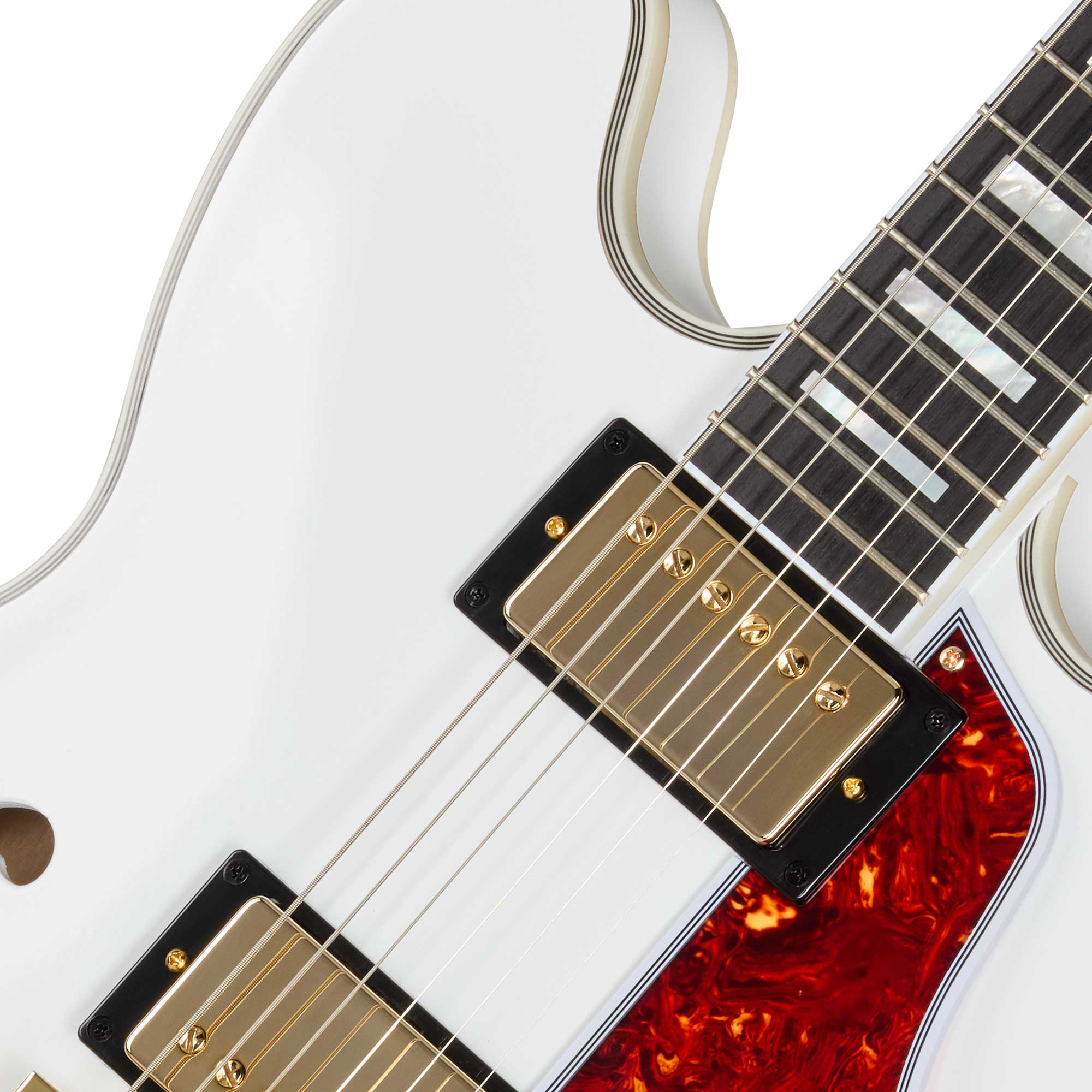 Epiphone Alex Lifeson 1976 ES-355 Reissue Alpine White