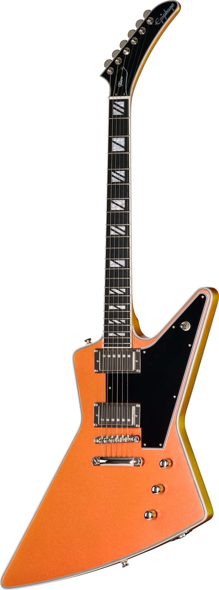 Epiphone Explorer Custom Futura Firestorm Shift