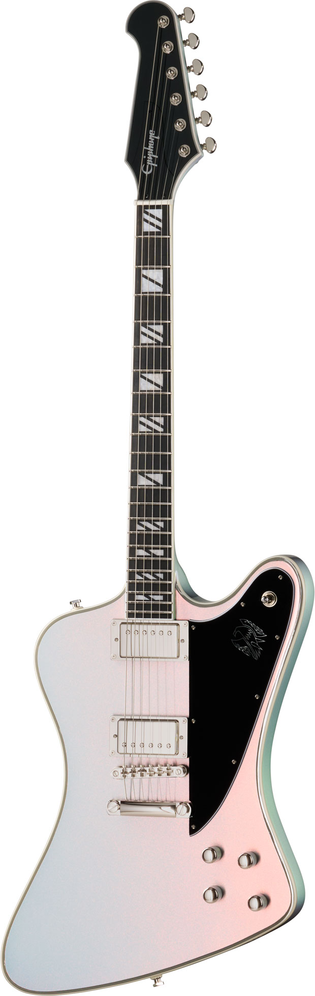 Epiphone Firebird Custom Futura Quicksilver Shift
