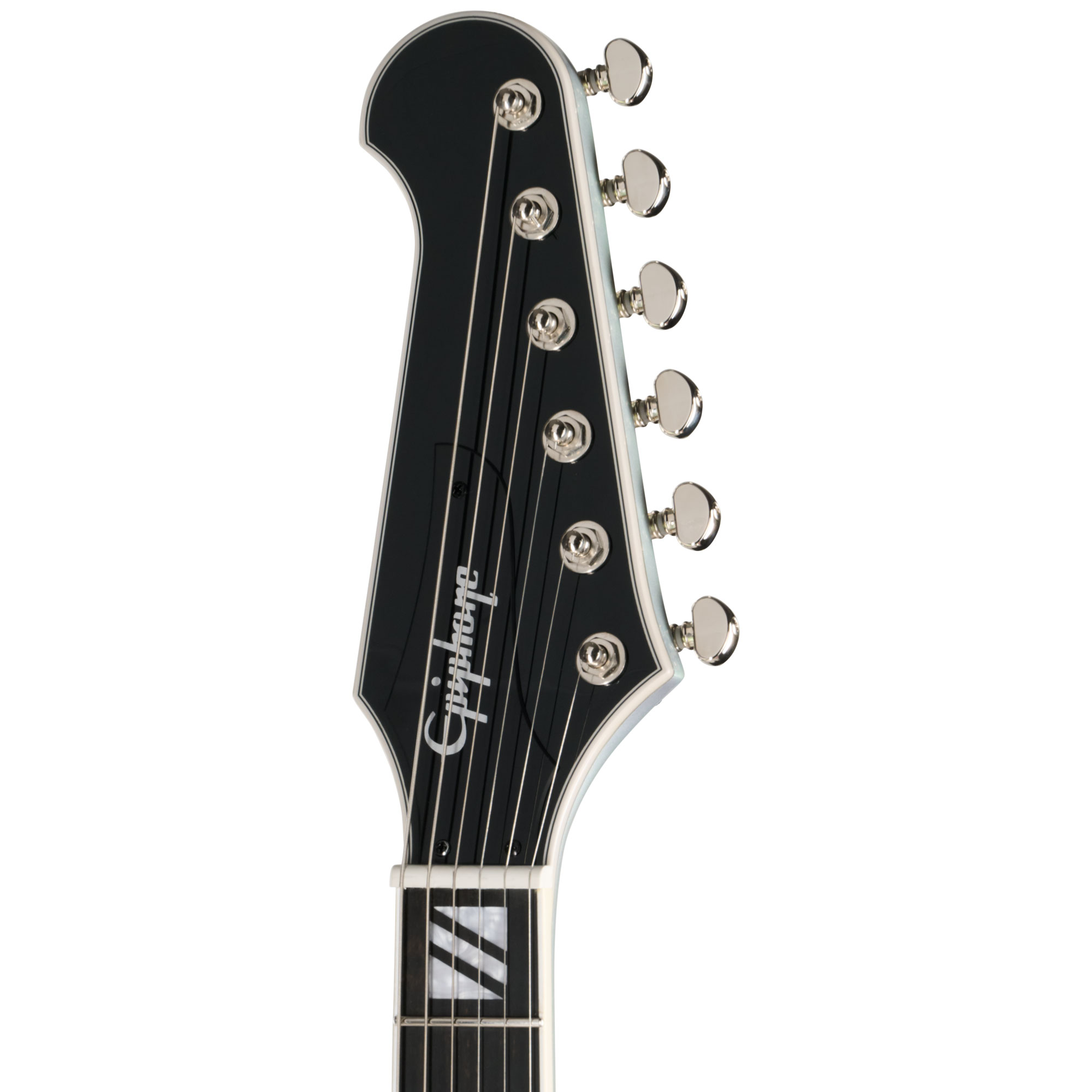 Epiphone Firebird Custom Futura Quicksilver Shift