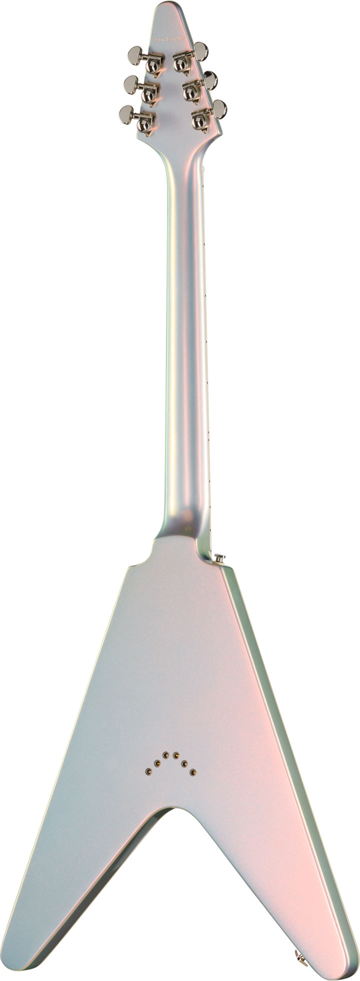 Epiphone Flying V Custom Futura Quicksilver Shift