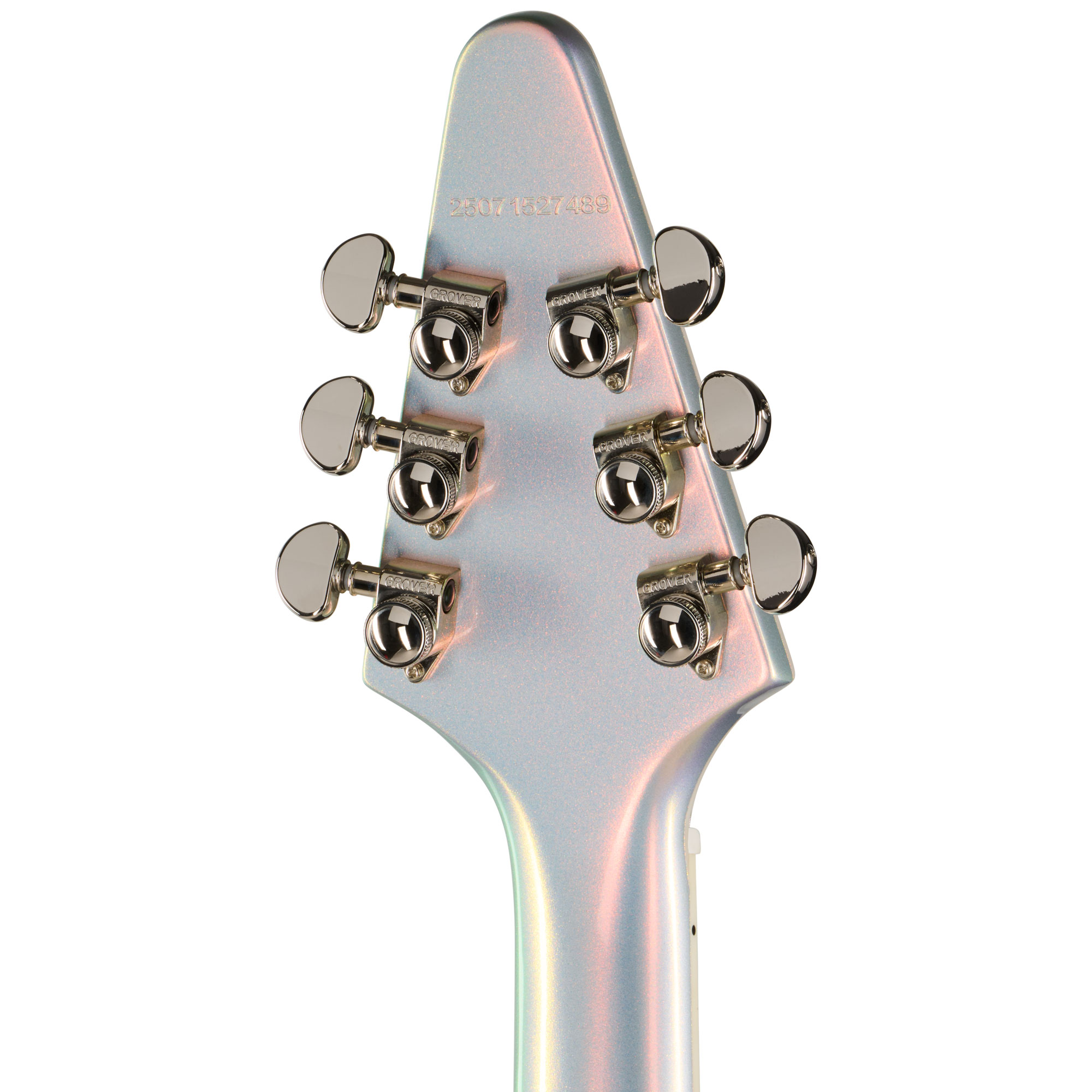 Epiphone Flying V Custom Futura Quicksilver Shift