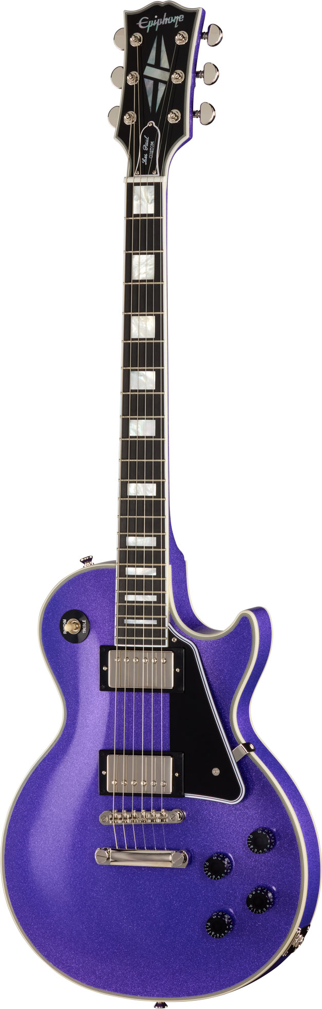 Epiphone Inspired By Gibson Custom Les Paul Custom Amethyst Sparkle