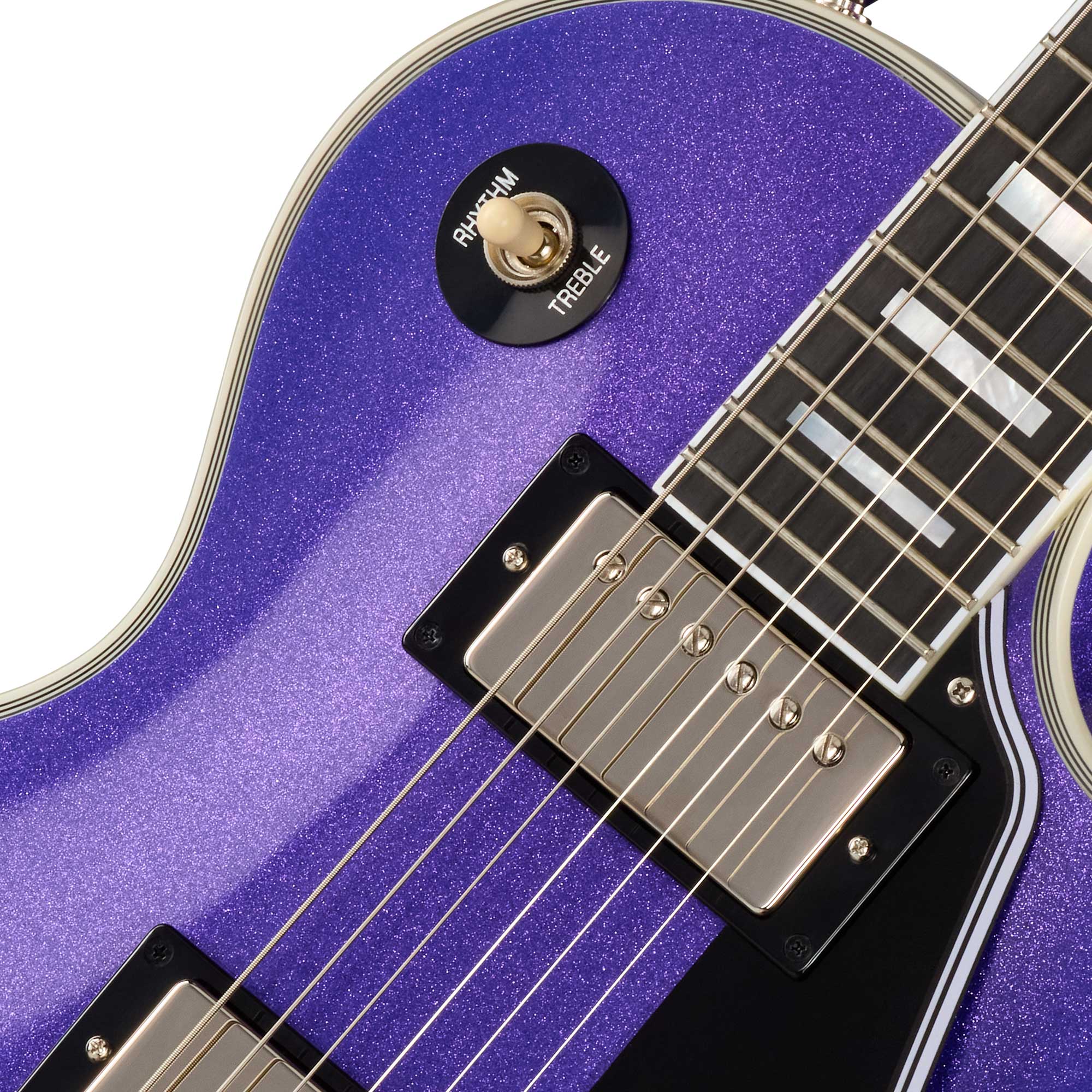 Epiphone Inspired By Gibson Custom Les Paul Custom Amethyst Sparkle
