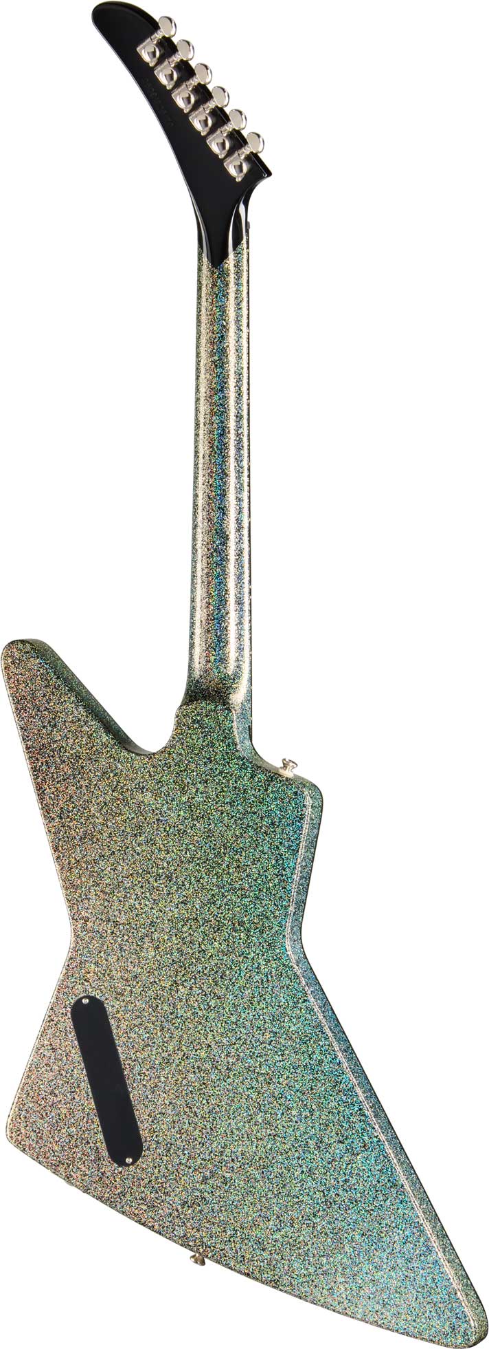 Epiphone Lzzy Hale Explorer Custom Black Diamond Holographic Sparkle