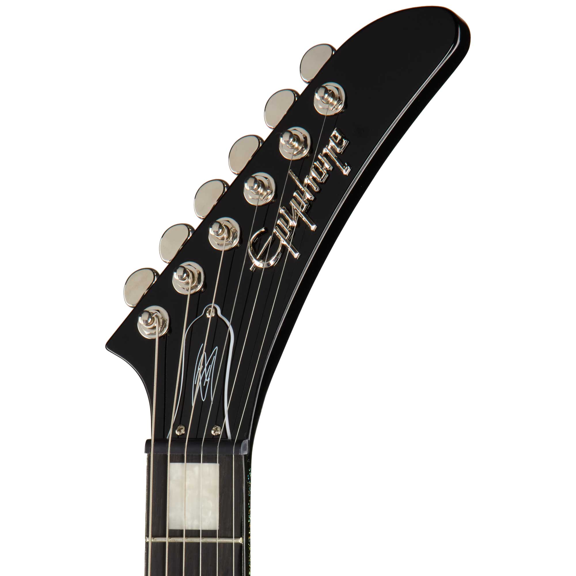 Epiphone Lzzy Hale Explorer Custom Black Diamond Holographic Sparkle