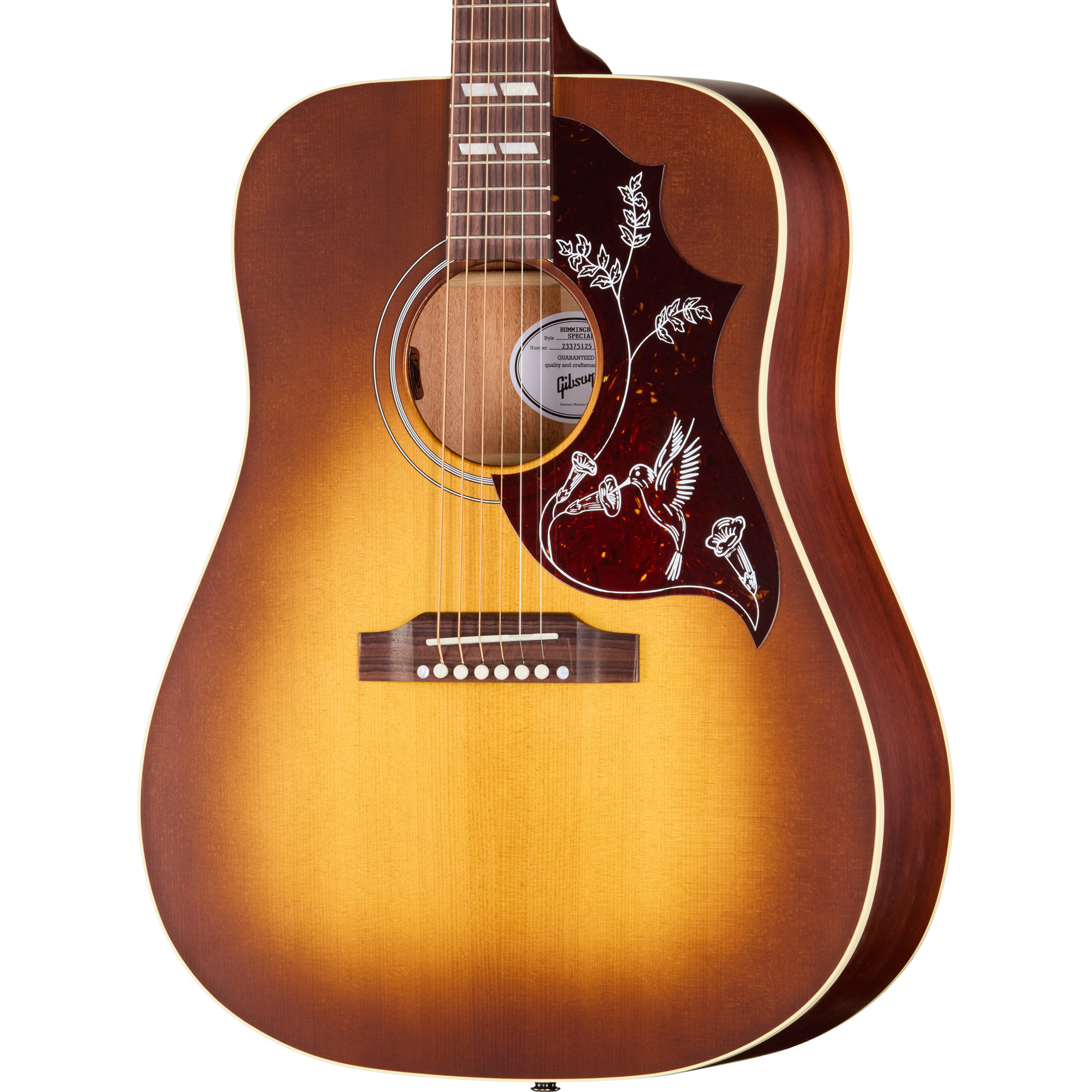 Gibson Hummingbird Special Satin Honey Burst