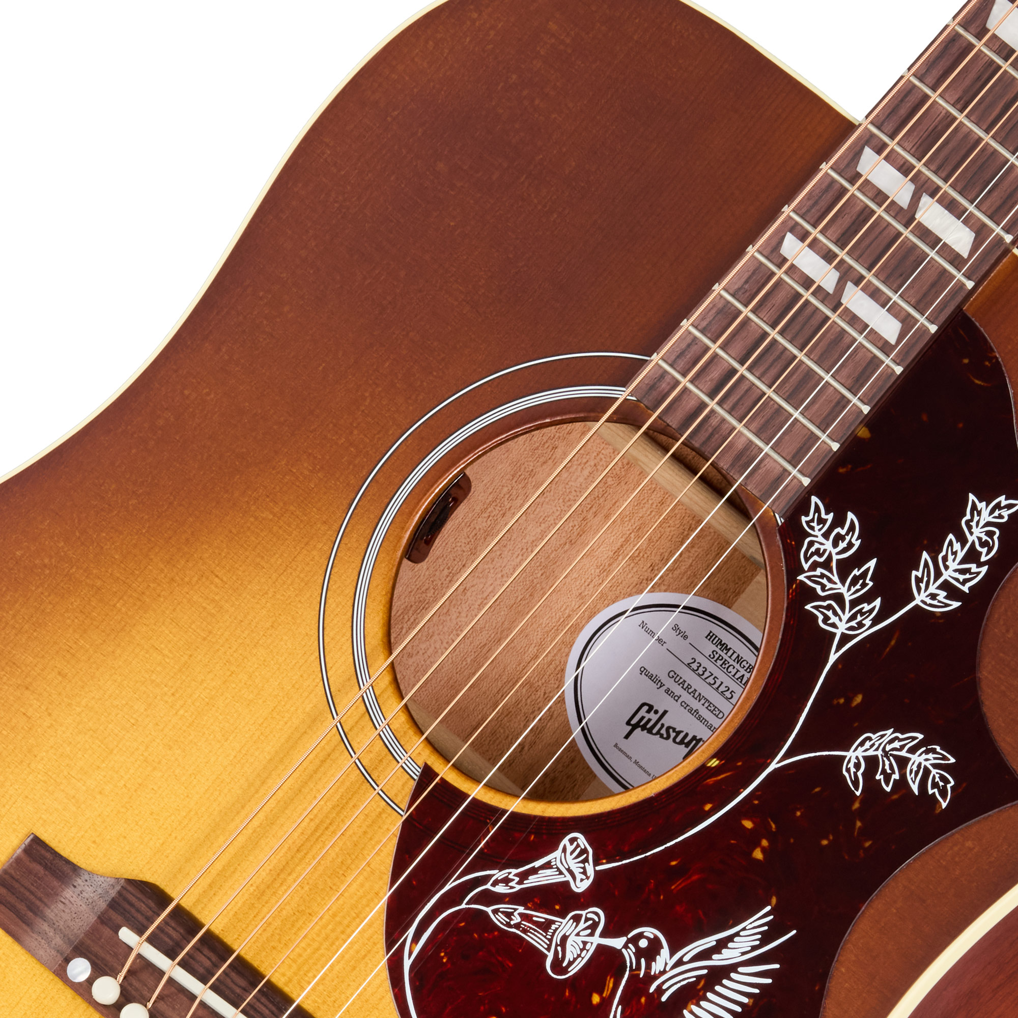 Gibson Hummingbird Special Satin Honey Burst