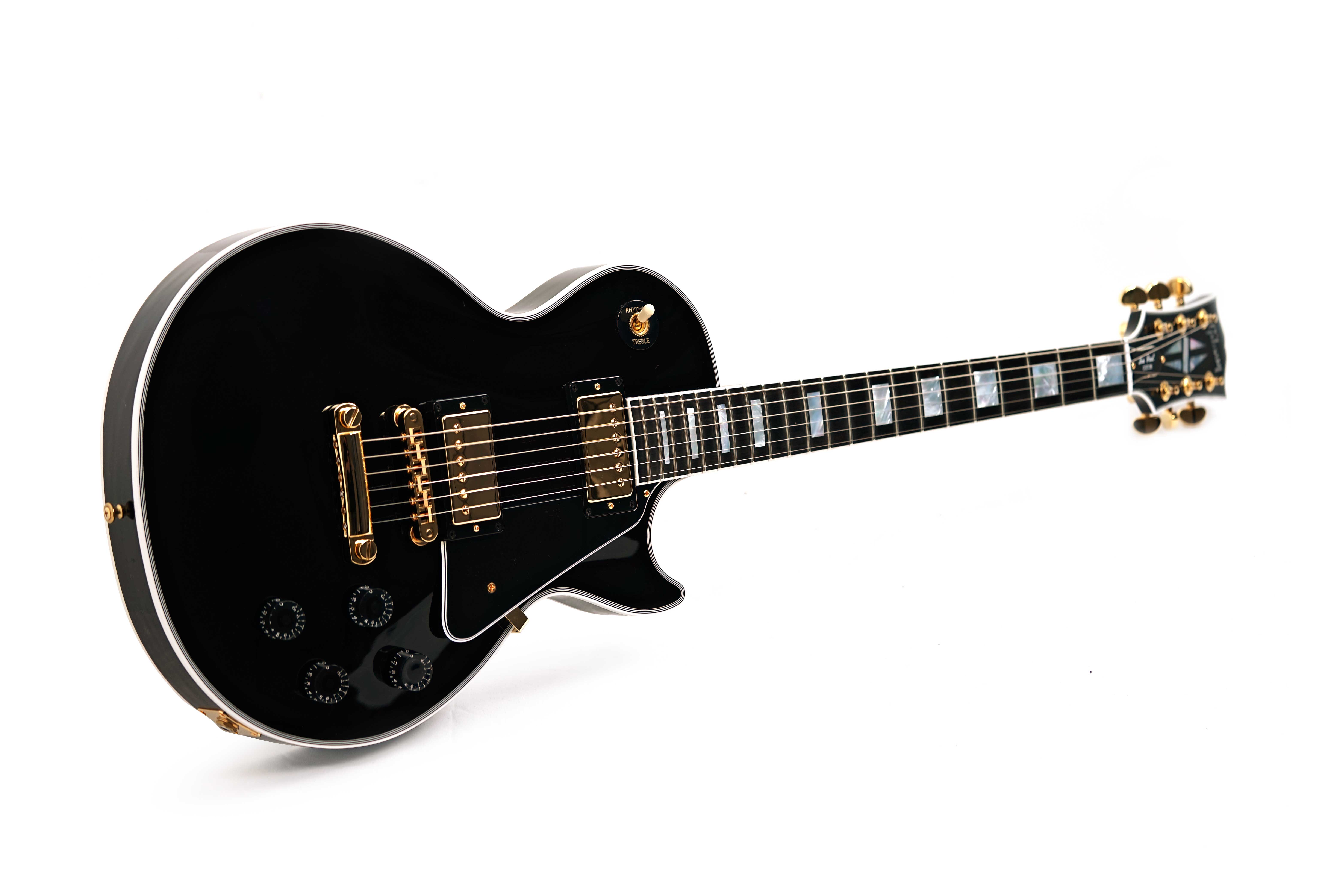Gibson Custom Shop Les Paul Custom Long Scale Ebony #CS600867