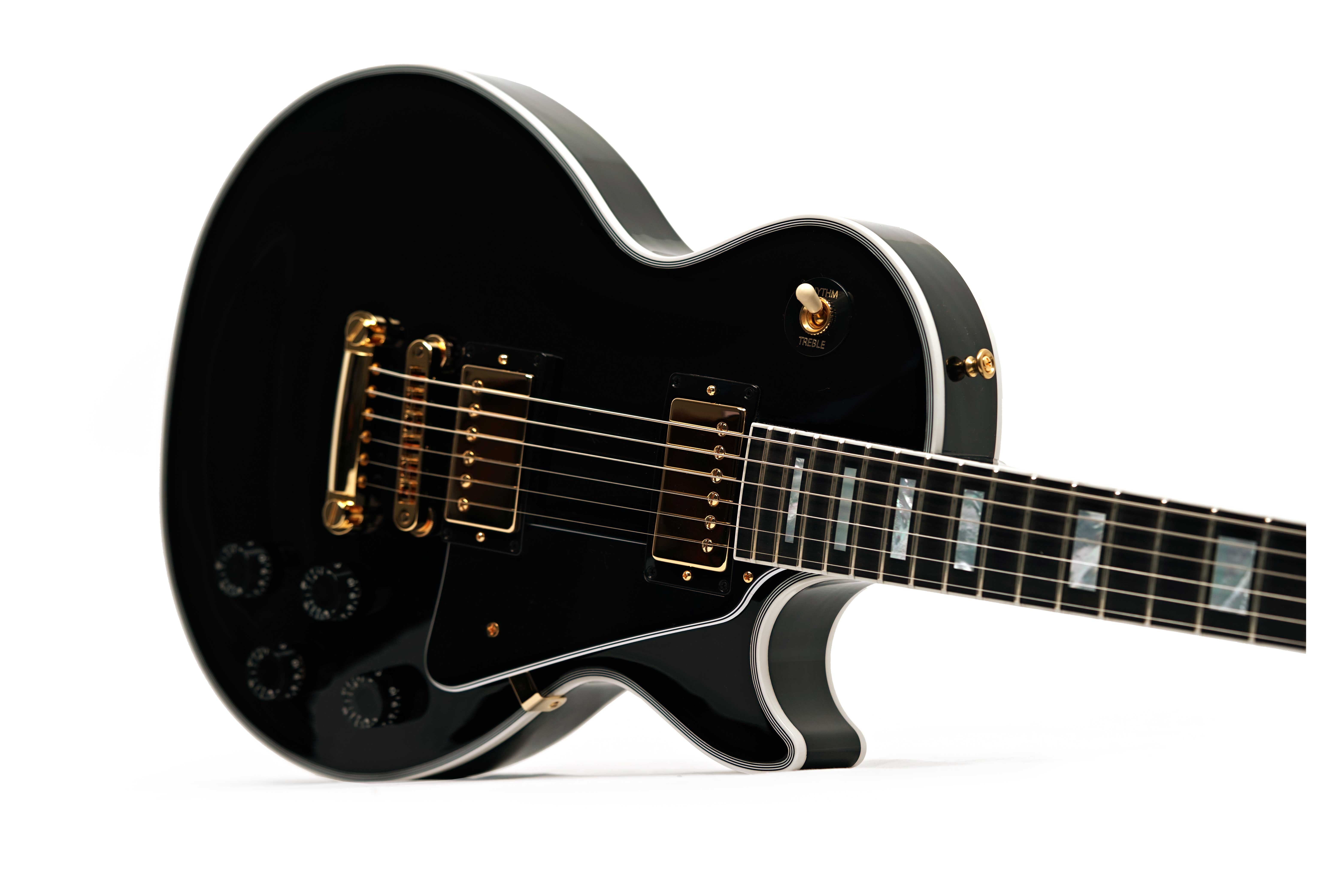 Gibson Custom Shop Les Paul Custom Long Scale Ebony #CS600867