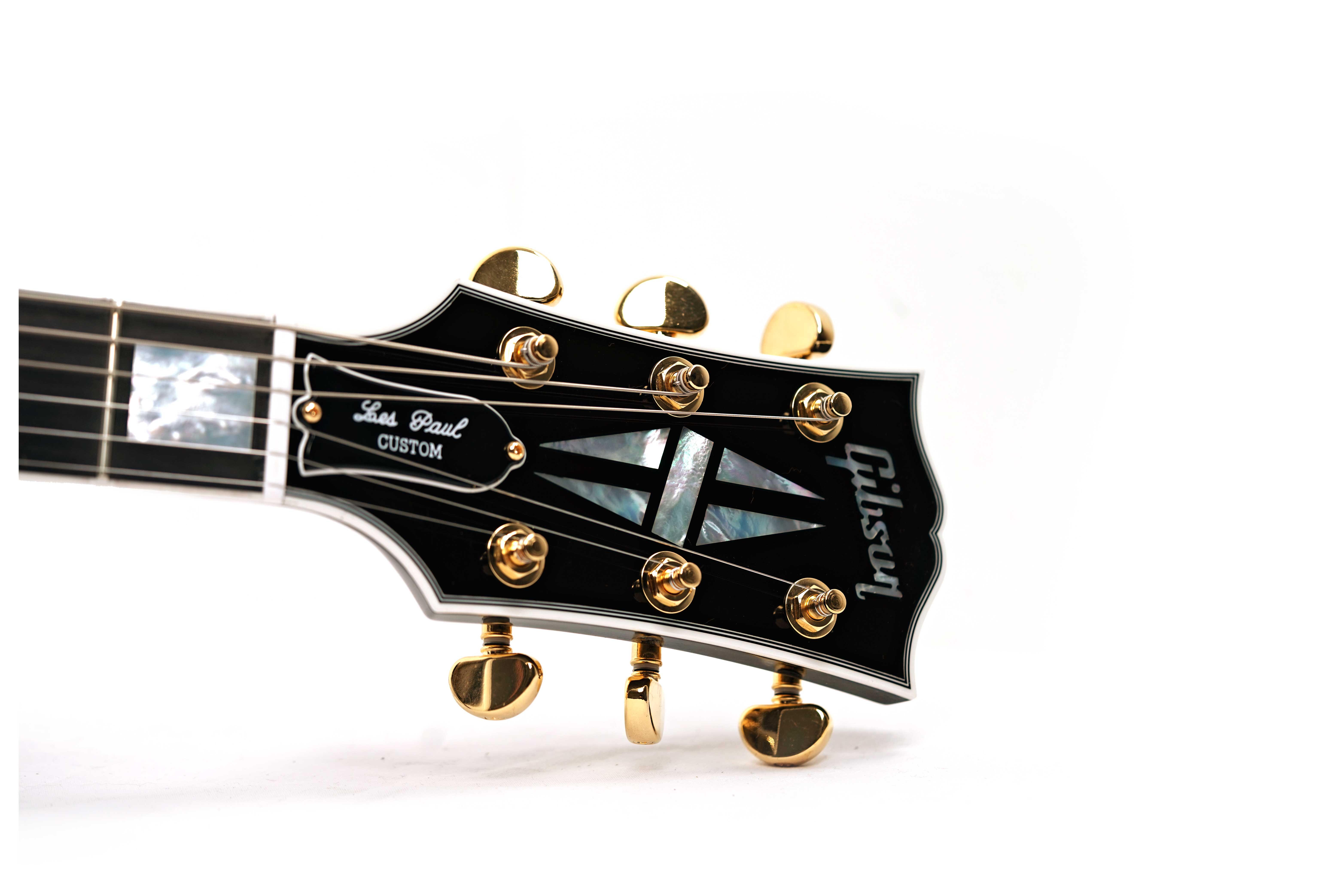 Gibson Custom Shop Les Paul Custom Long Scale Ebony #CS600867