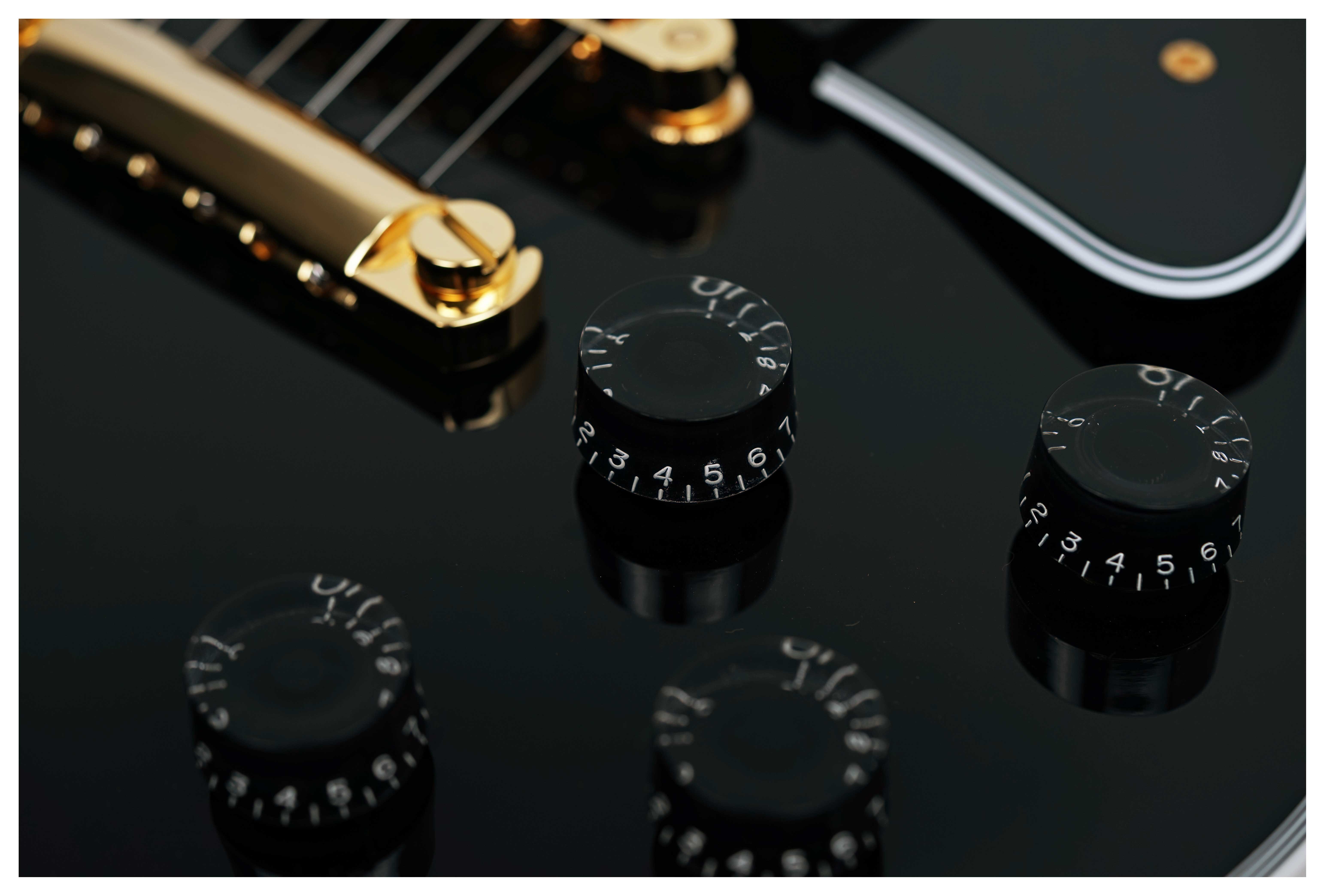 Gibson Custom Shop Les Paul Custom Long Scale Ebony #CS600867