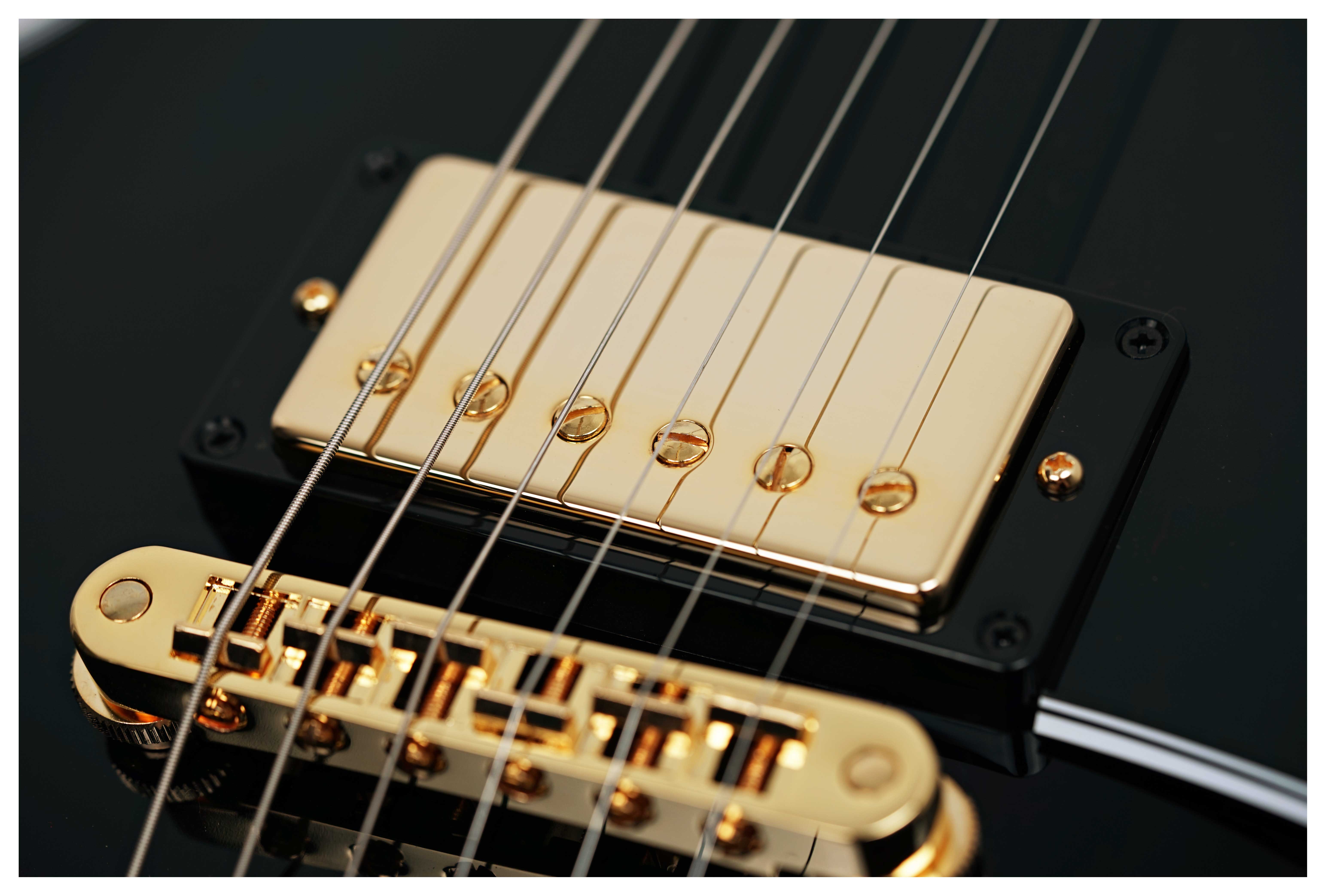 Gibson Custom Shop Les Paul Custom Long Scale Ebony #CS600867