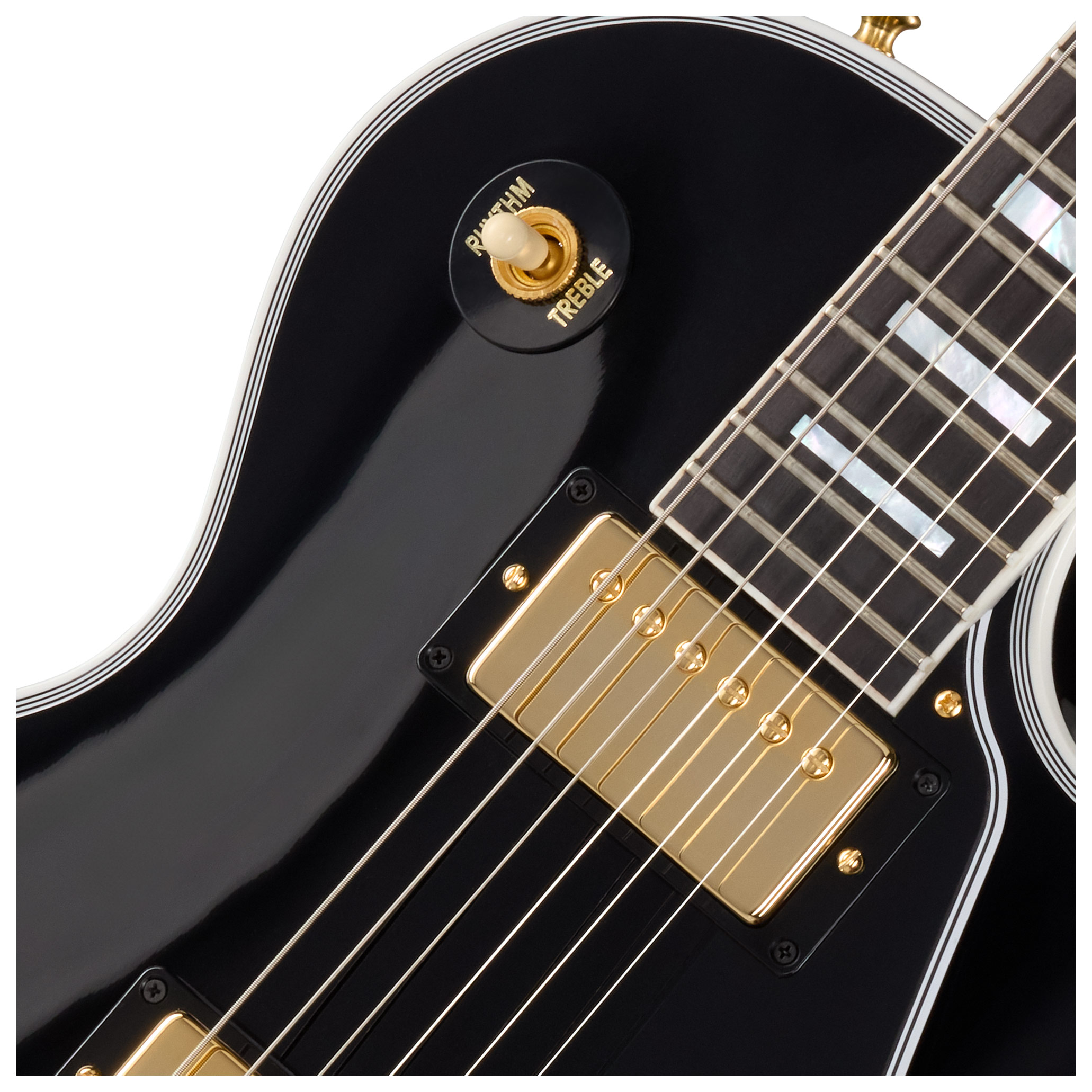 Gibson Custom Shop Les Paul Custom Long Scale Ebony